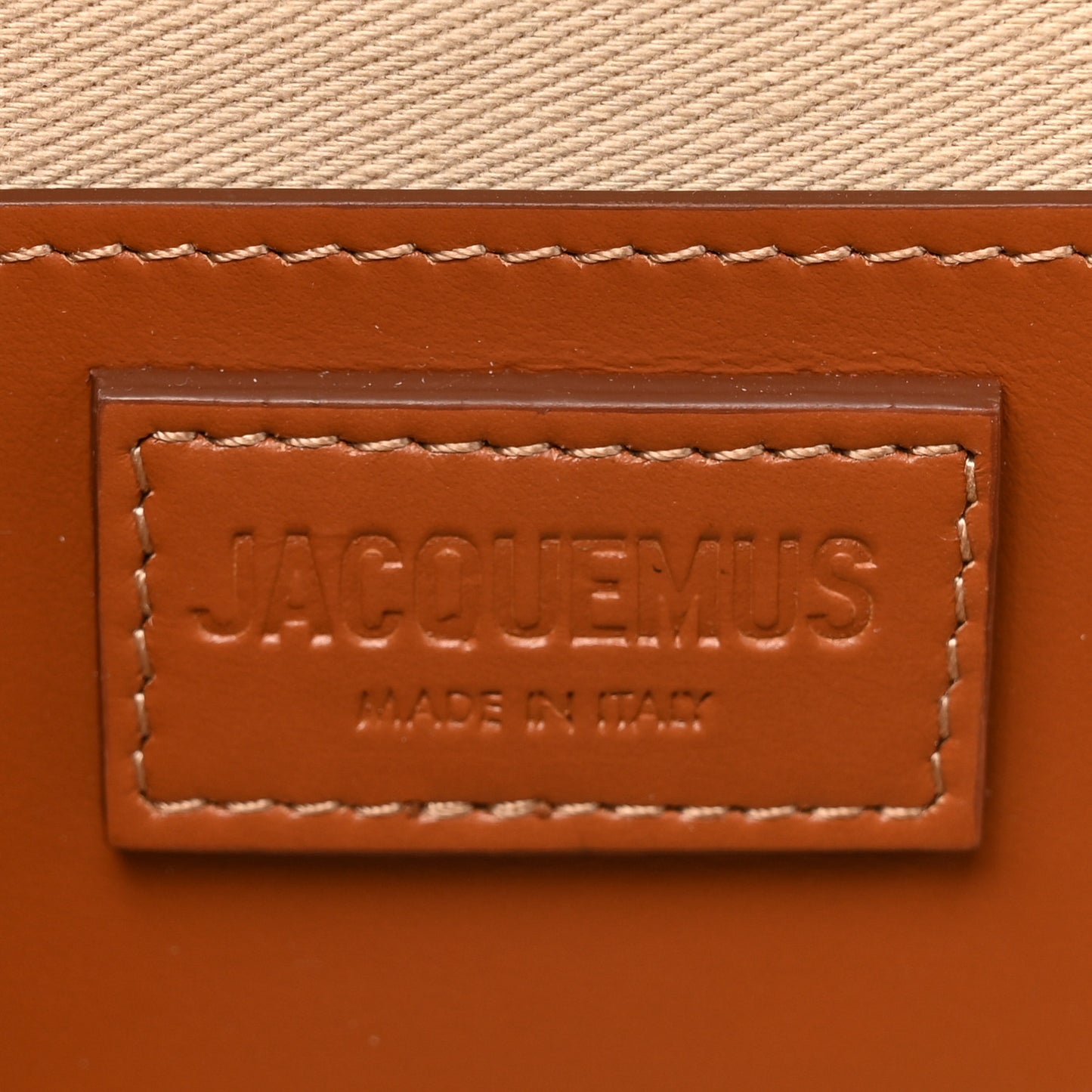 Smooth Calfskin Le Bambino Long Light Brown