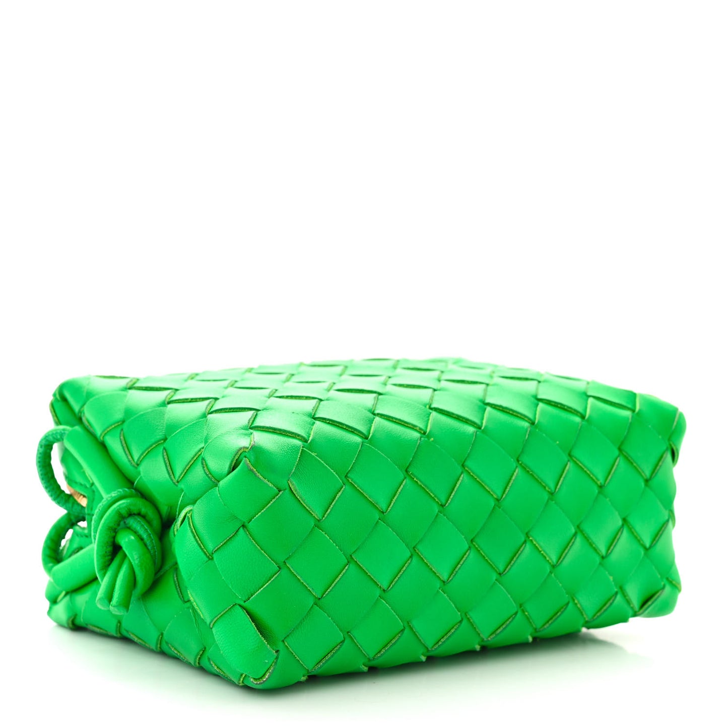 Nappa Intrecciato Mini Loop Camera Bag Parakeet