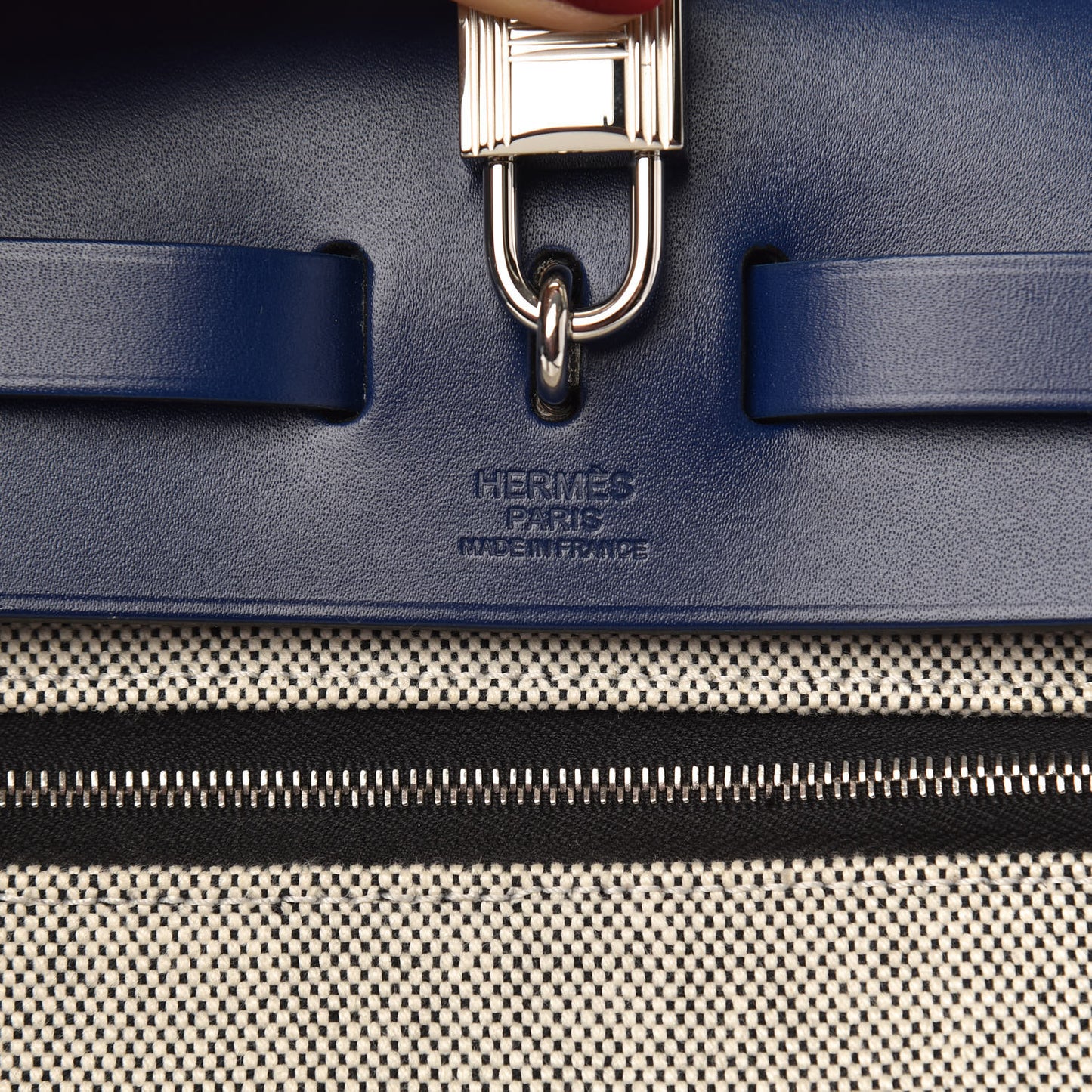 Toile H Berline Vache Hunter Herbag Zip PM 31 Bleu Encre Black