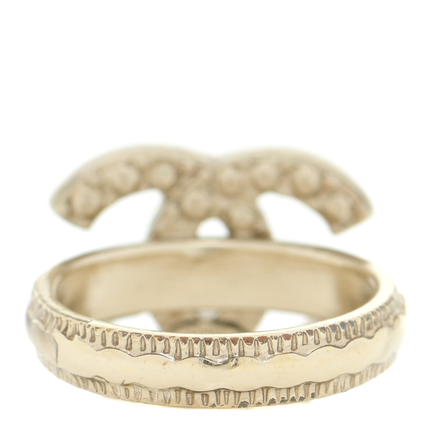 Pearl CC Ring 5.5 Gold Rose Dore