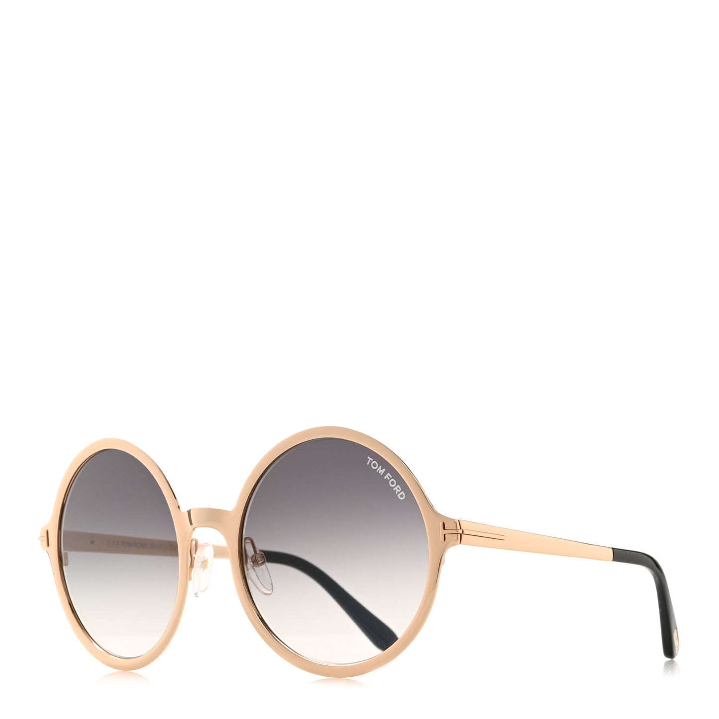 Round Ava 02 Sunglasses TF572 Gold