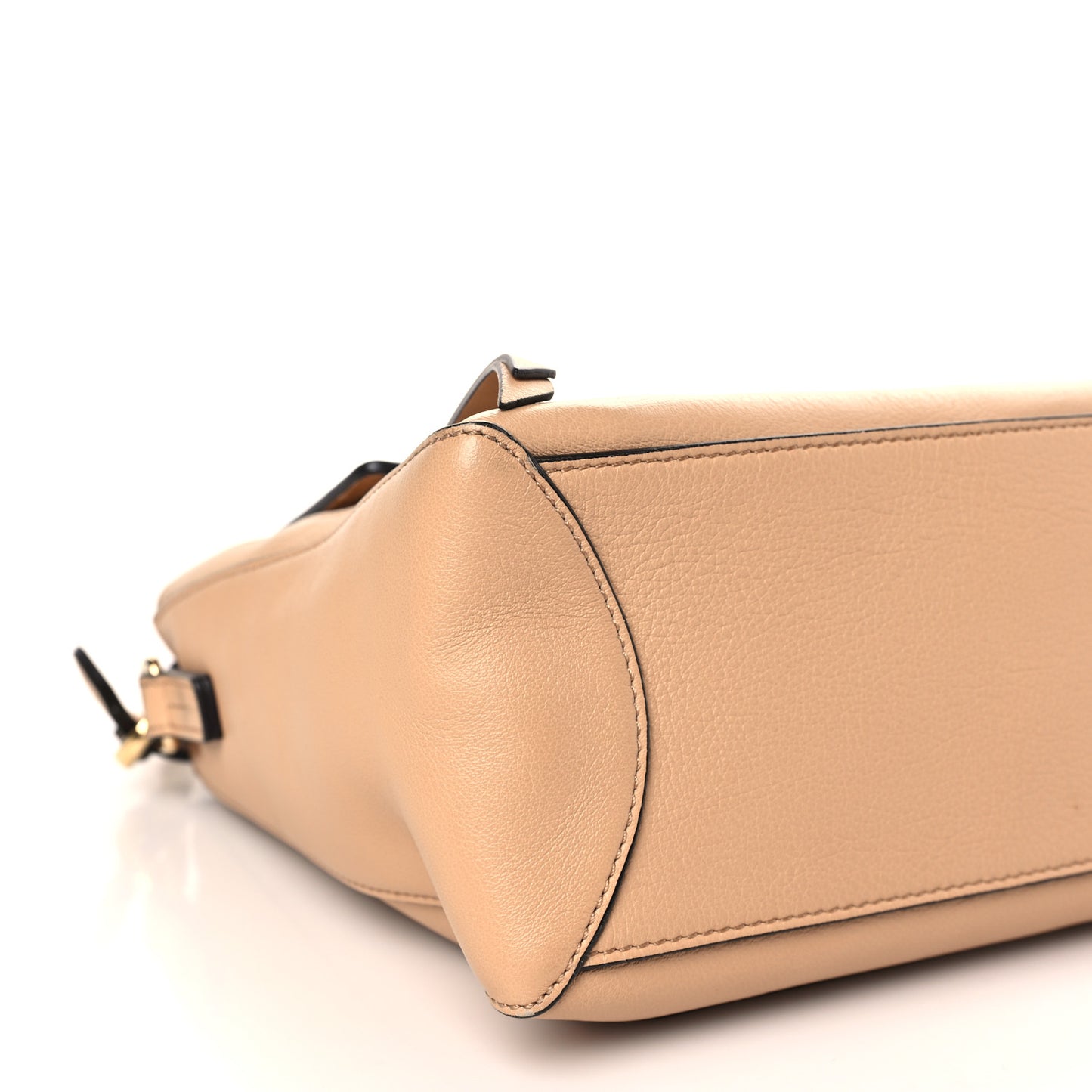 Calfskin Small Faye Day Shoulder Bag Blush Nude