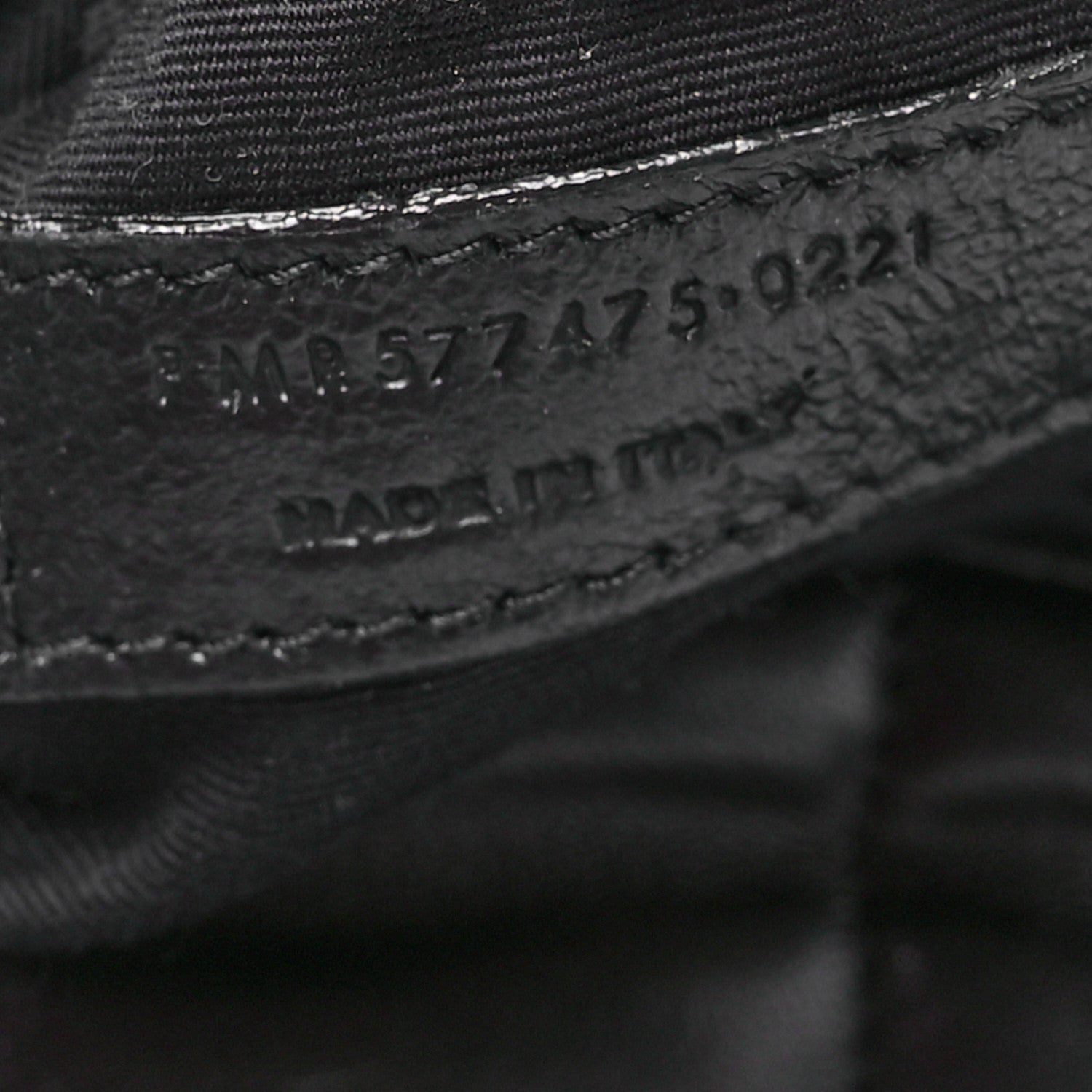 Saint Laurent Lambskin Quilted Monogram Monochrome Medium Loulou Puffer Chain Satchel Black 7 of 10