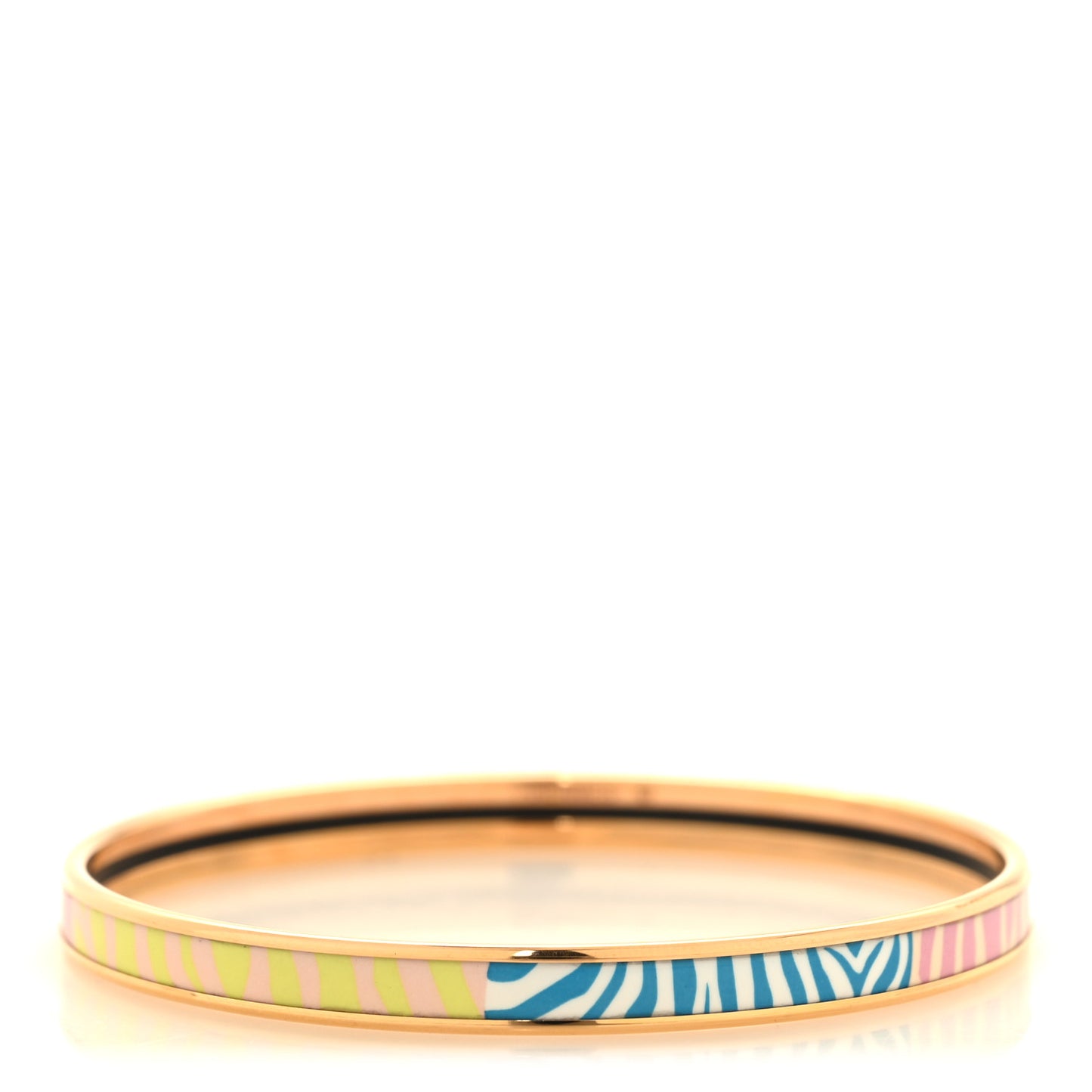 Enamel Printed Extra Narrow Printed Bracelet 65
