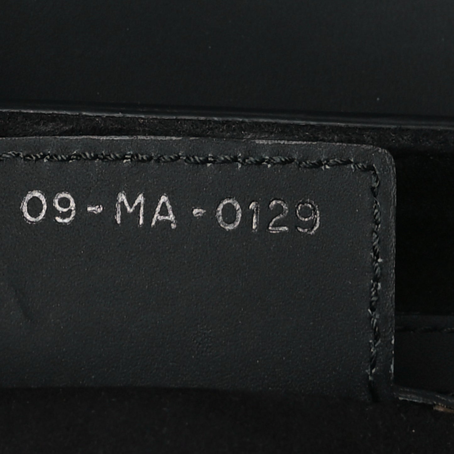 Ultra Matte Calfskin Saddle Bag Black