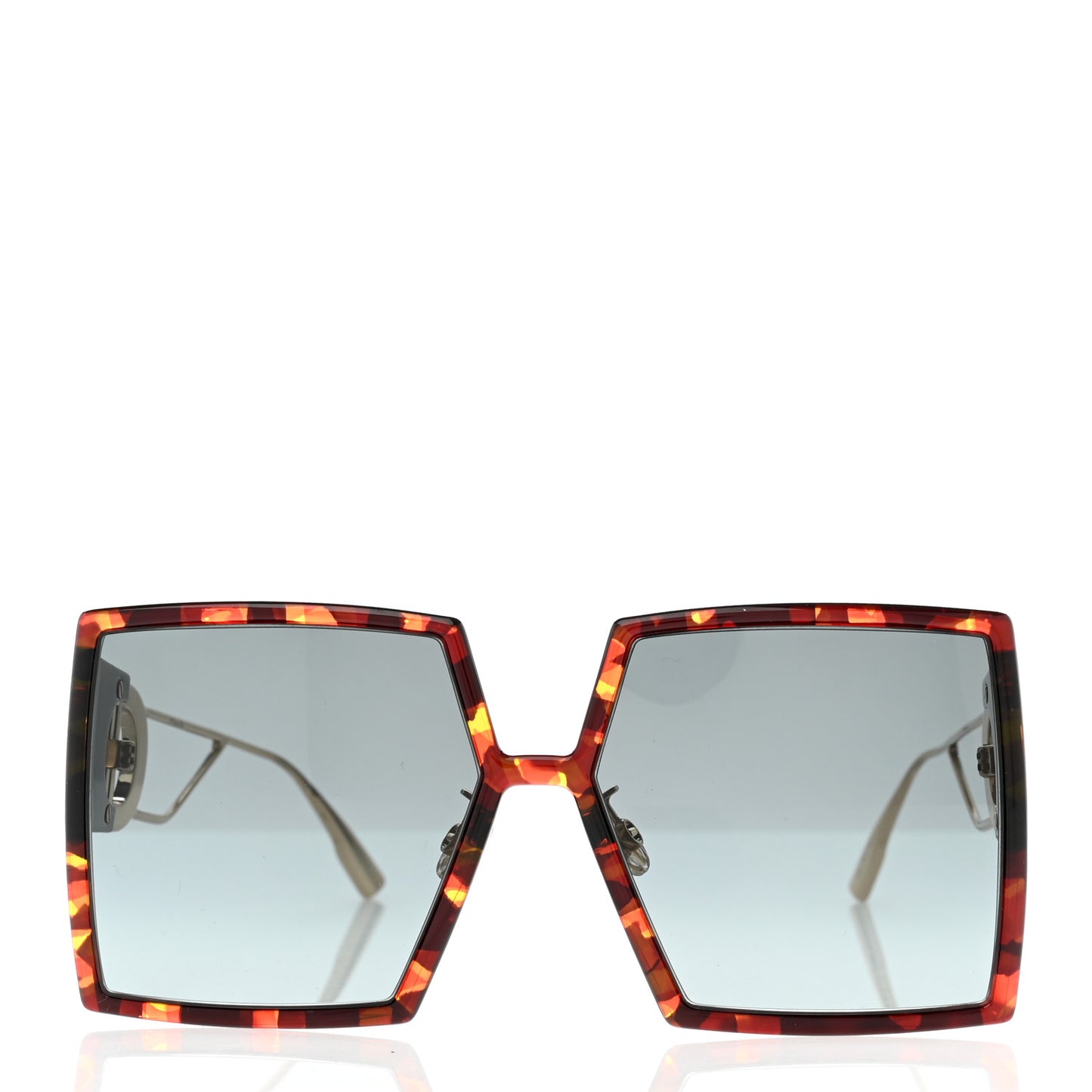 Square 30 Montaigne Sunglasses Tortoise