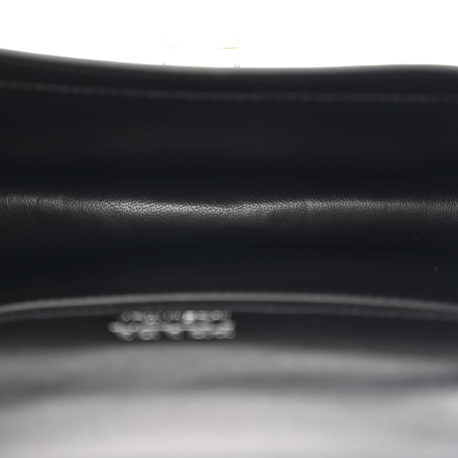 Prada City Calf Cocco Crystal Embellished Ribbon Bag Black 5 of 12