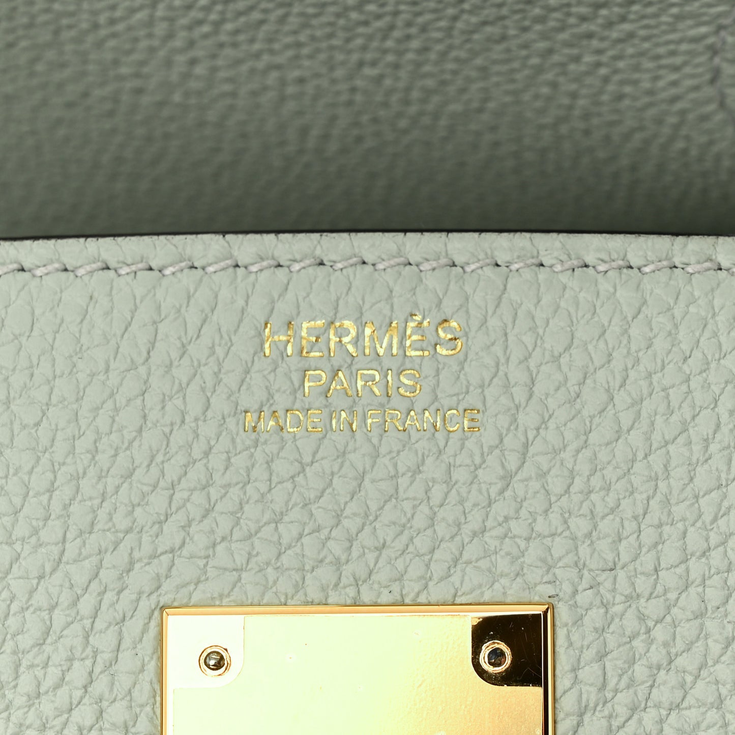 Togo Birkin 30 Gris Neve