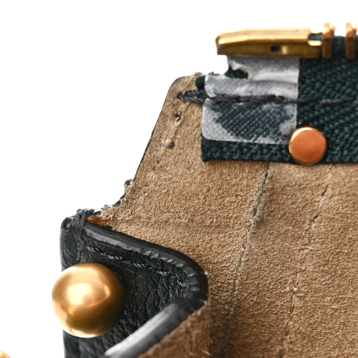 Grained Calfskin Nano Hayley Hobo Rainforest
