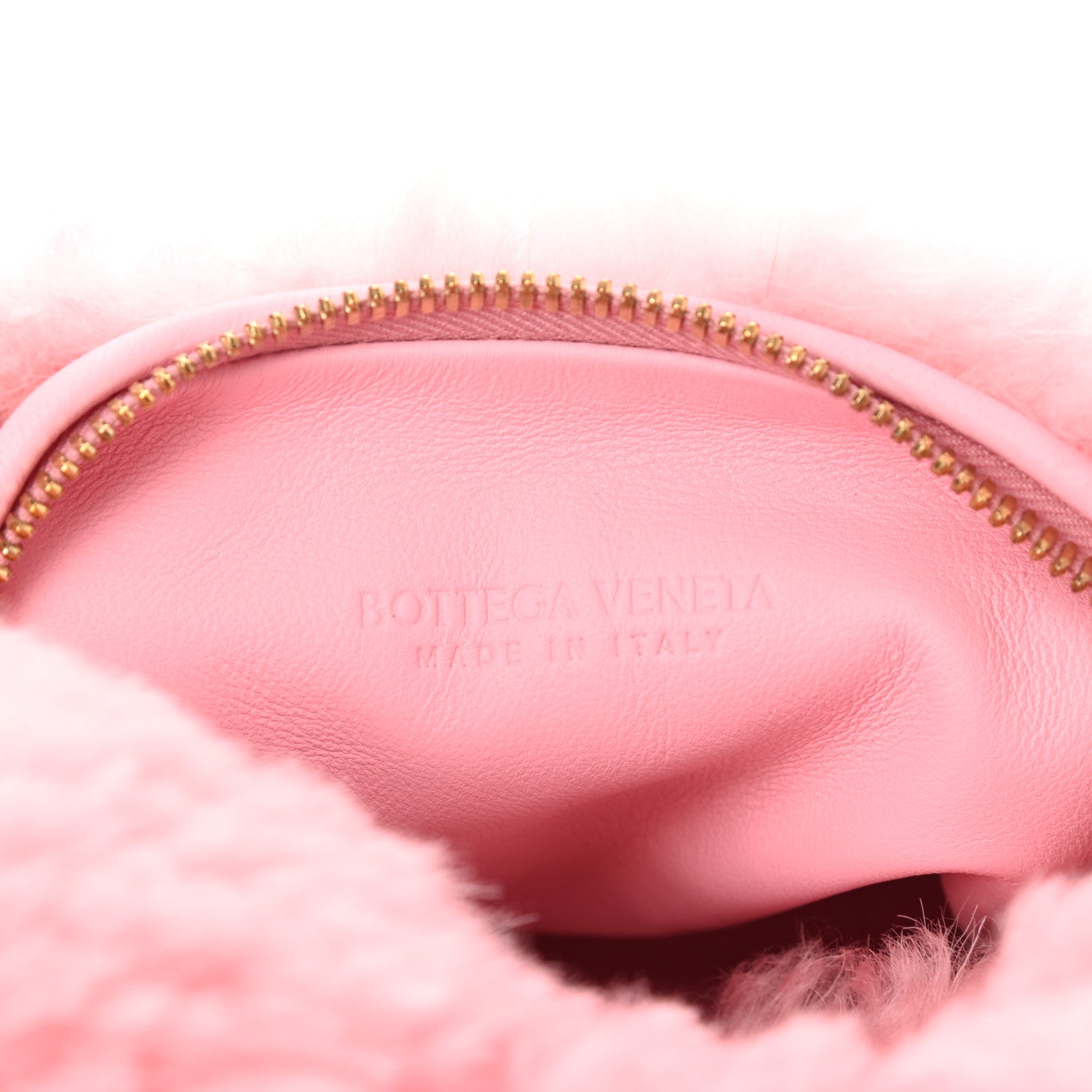 Bottega Veneta Shearling Mini Jodie Popsicle 6 of 8