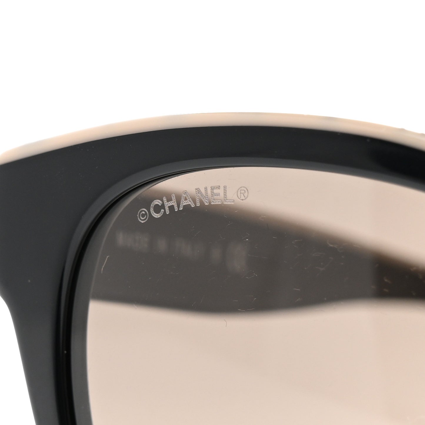 Acetate CC Butterfly Sunglasses 5414 Black Beige