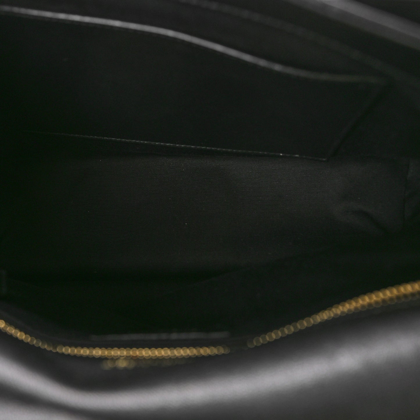 Lambskin Matelasse Monogram Medium Niki Chain Satchel Black