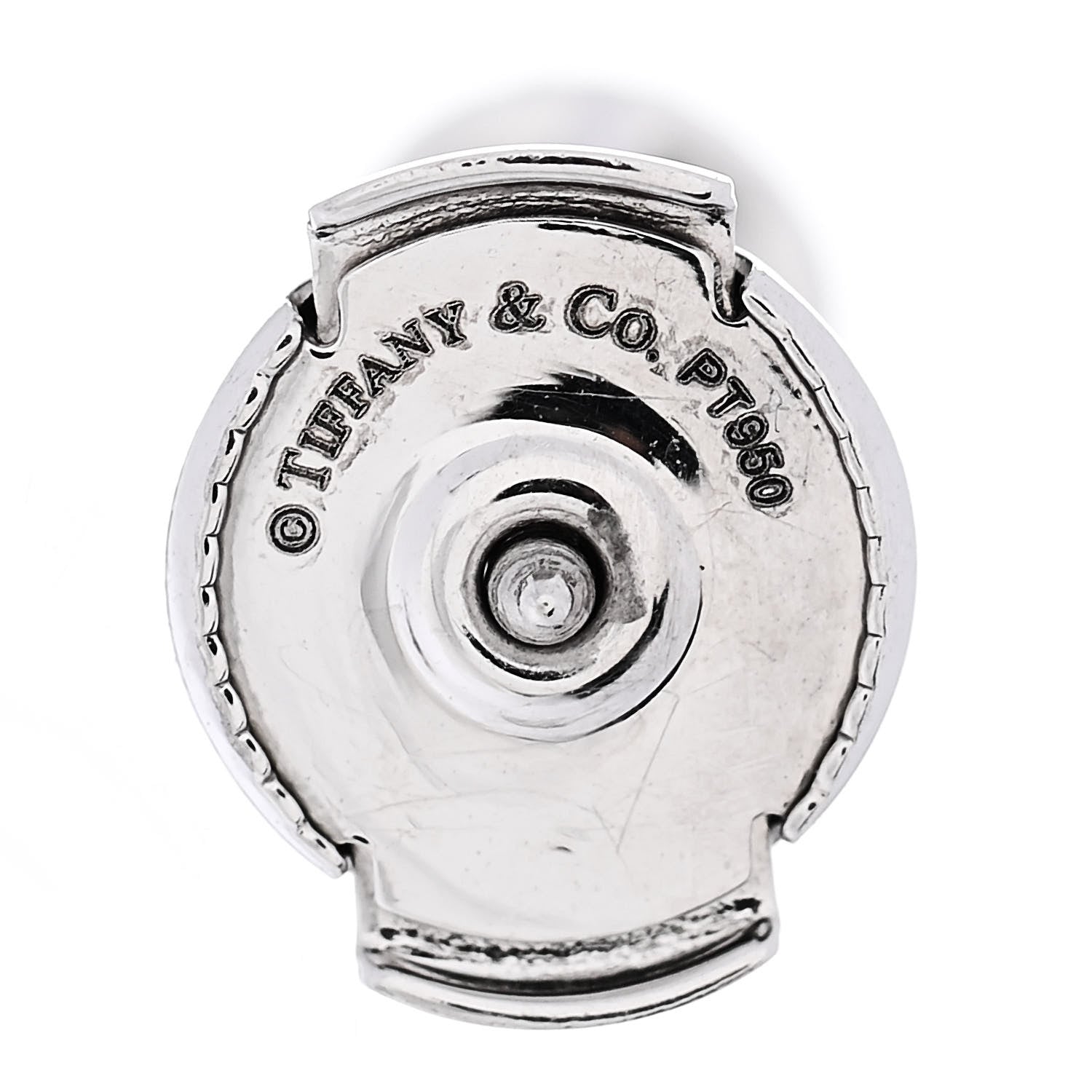 Tiffany Platinum Diamond .32ctw Soleste Earrings 4 of 5