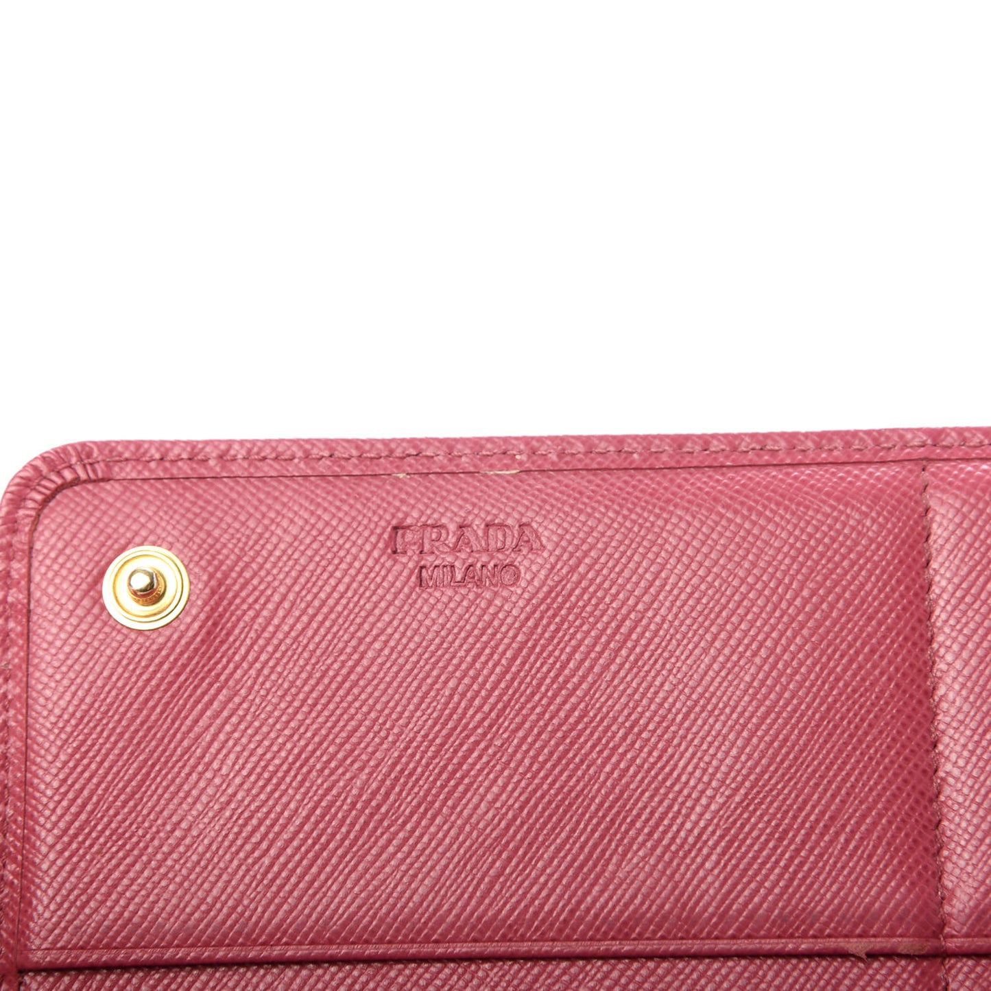 Saffiano Fiocco Bow Continental Wallet Peonia