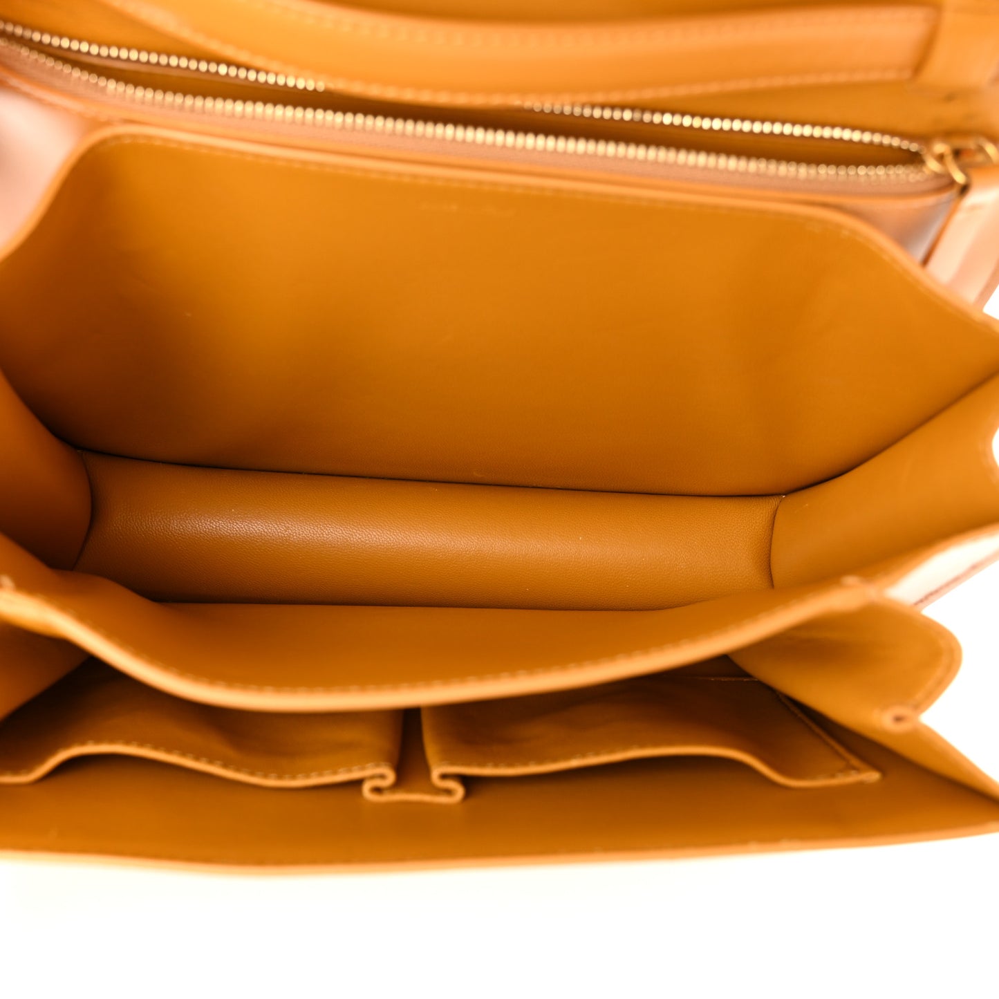 Smooth Calfskin Medium Classic Box Flap Bag Daffodil