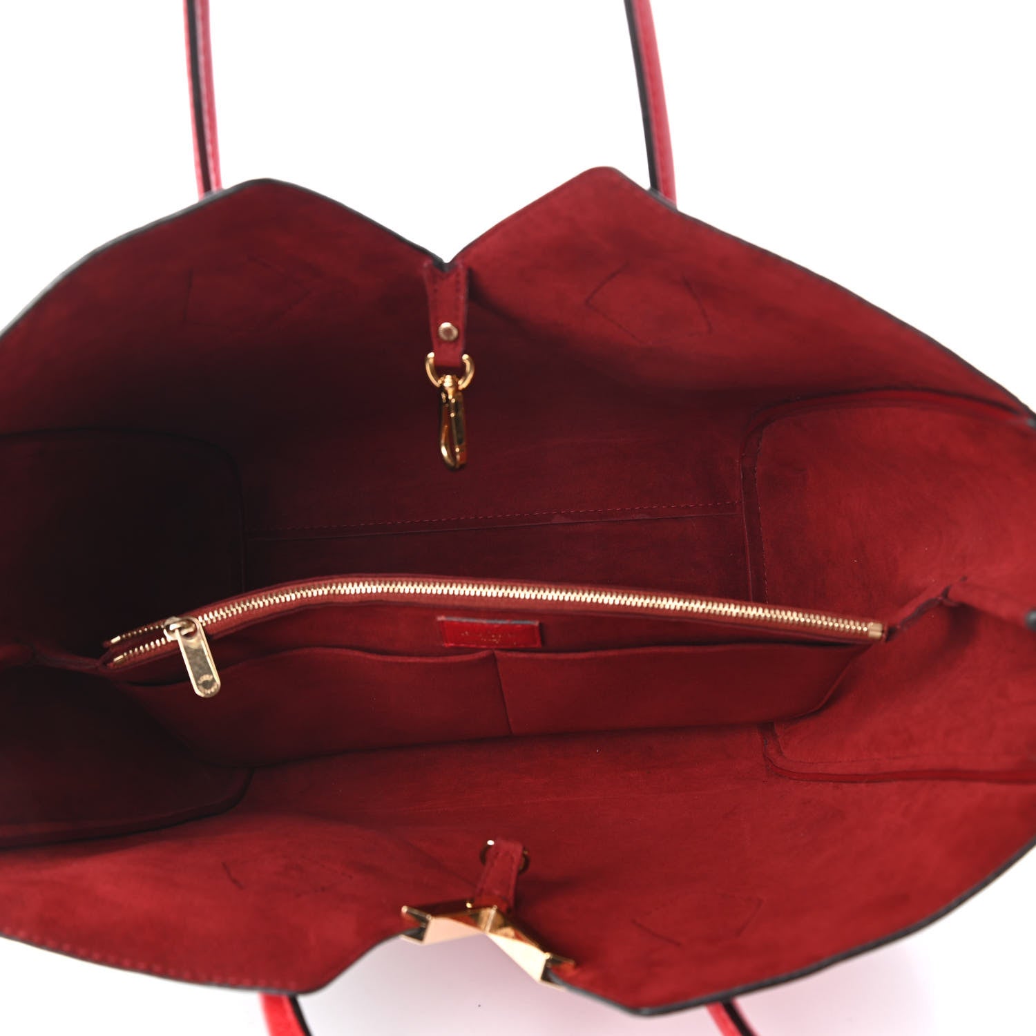 Louis Vuitton Calfskin Monogram Kimono Tote Cherry 5 of 11