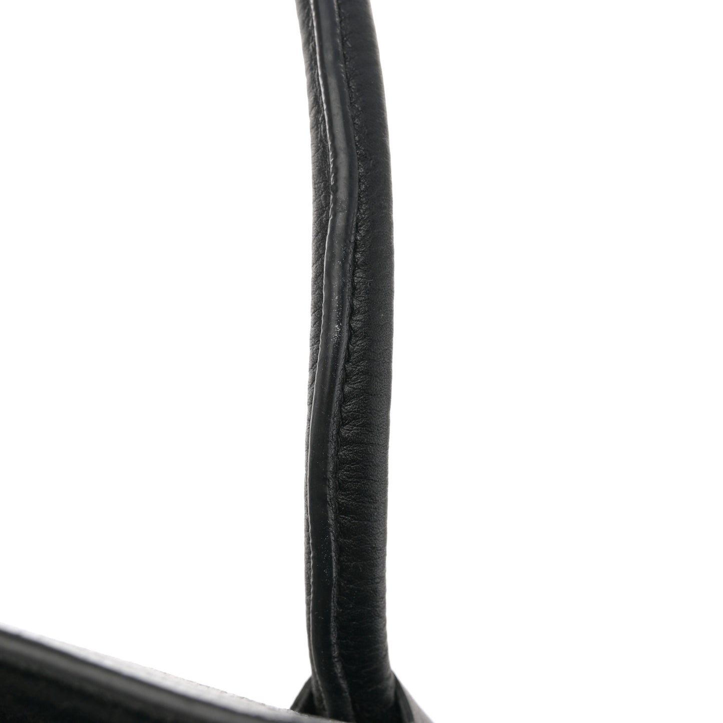 Supple Calfskin Medium Phantom Luggage Black
