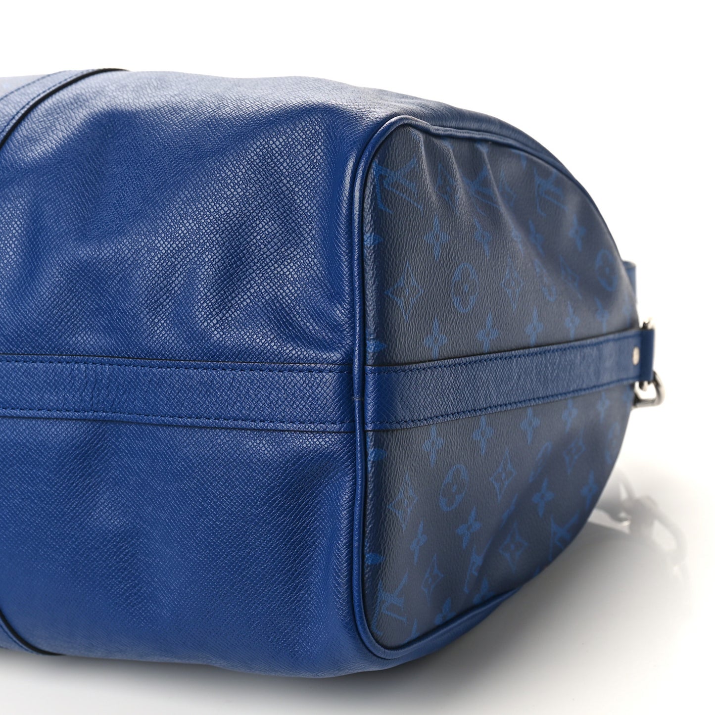 Taiga Monogram Eclipse Keepall Bandouliere 50 Pacific Blue