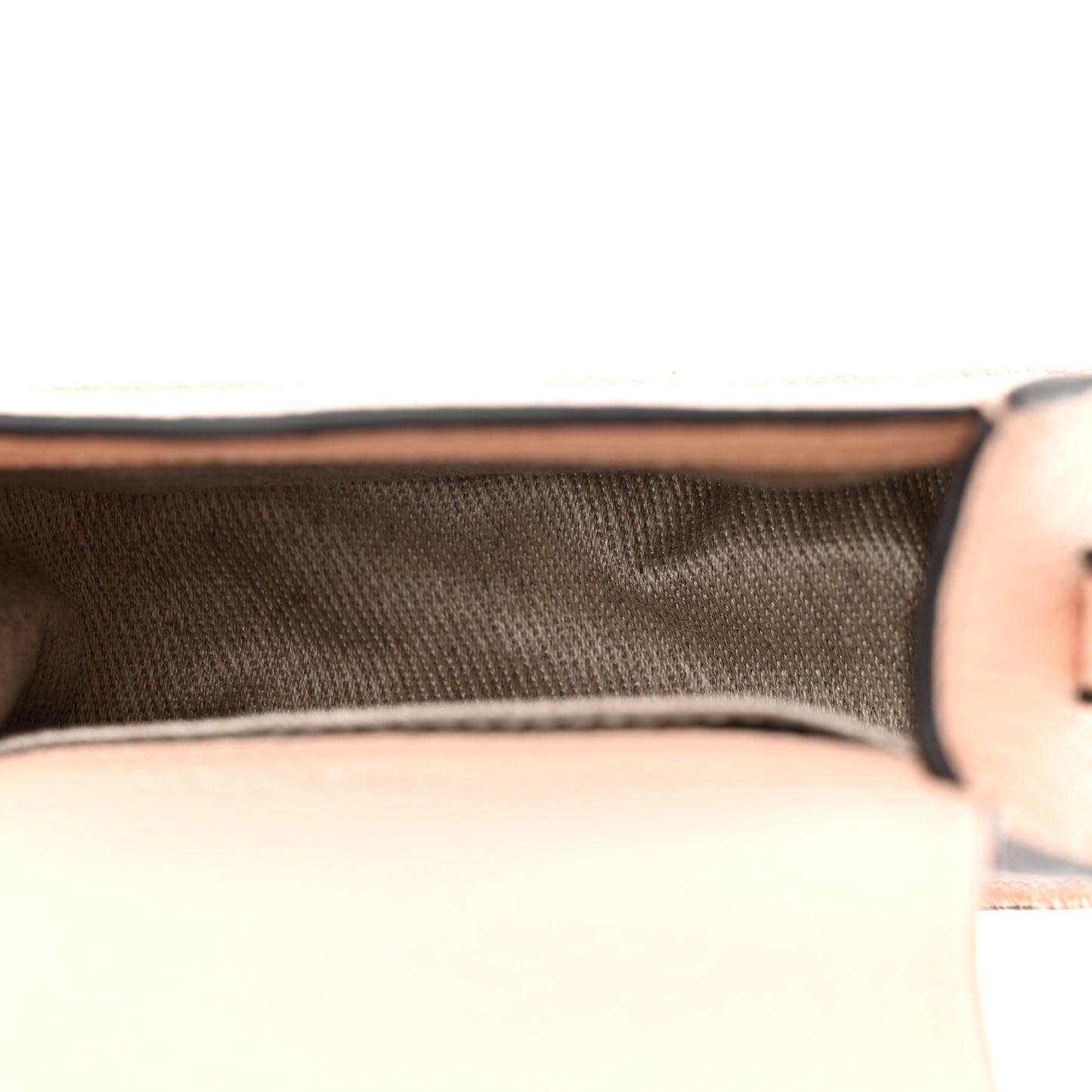 Calfskin Nano Marcie Saddle Bag Blush Nude