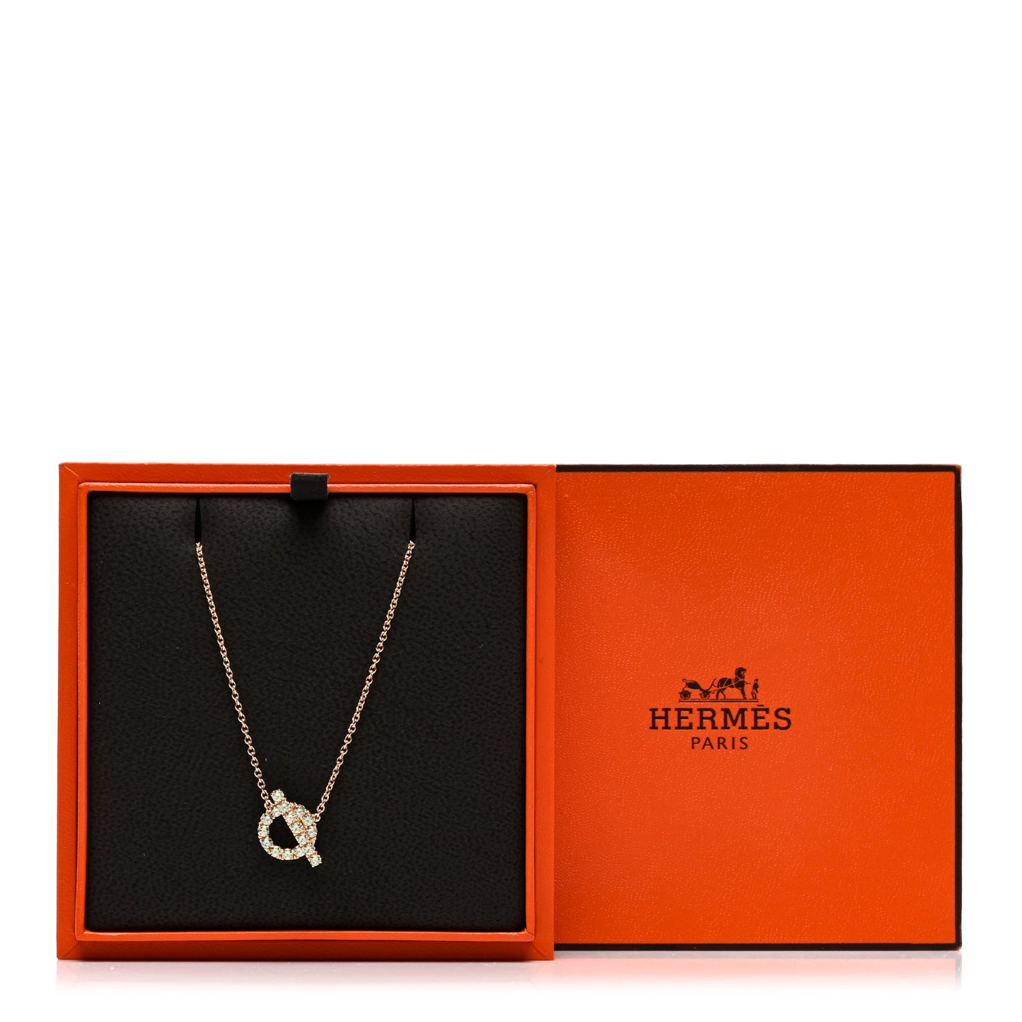 18K Rose Gold Green Sapphire Finesse Pendant Necklace