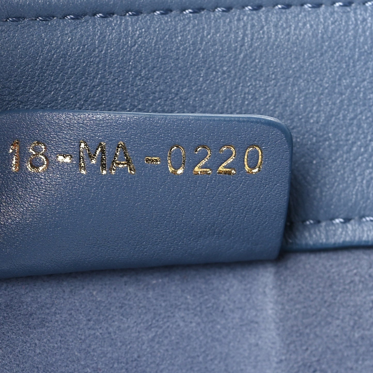 Calfskin Embossed Large Book Tote Blue