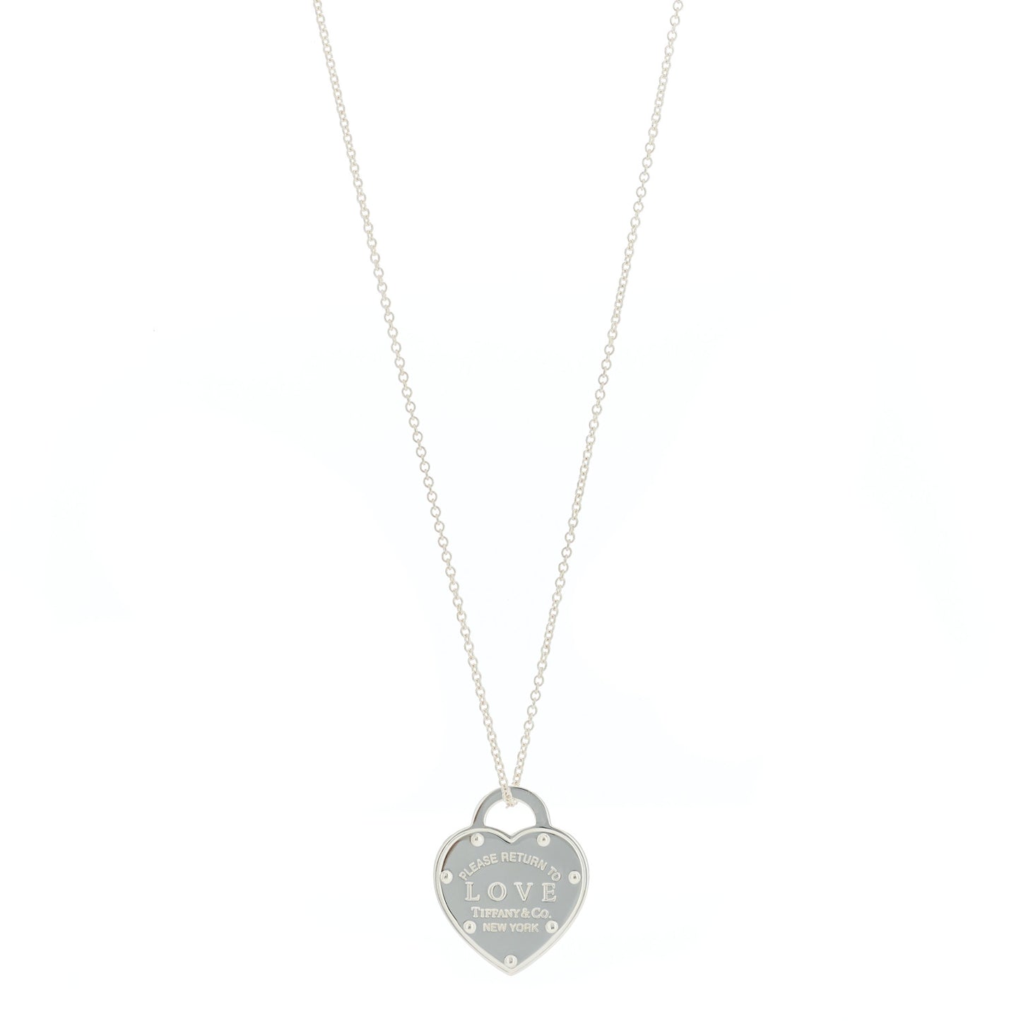 Sterling Silver Return To Tiffany Love Pendant Necklace