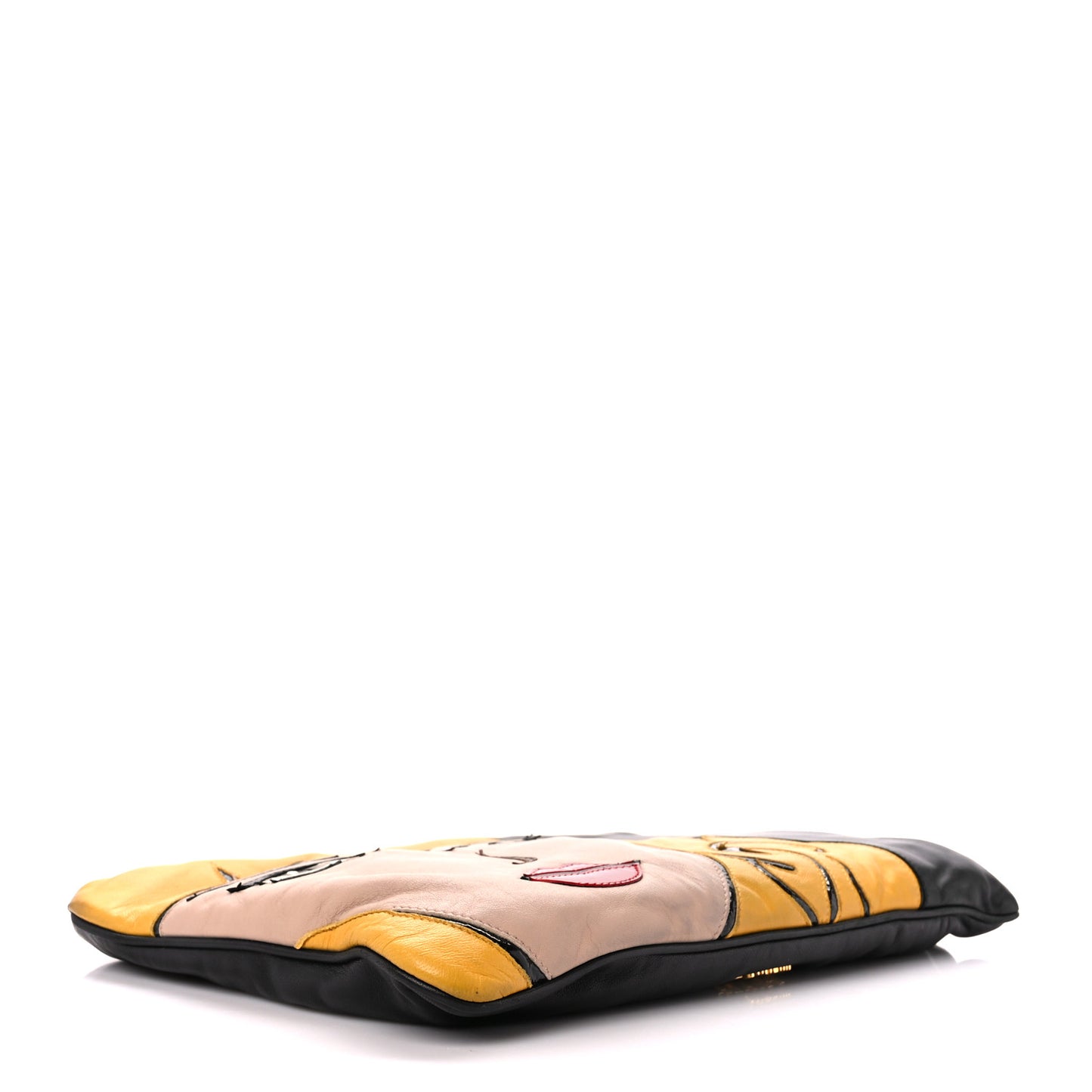 Nappa Pop Girl Zip Pouch Black