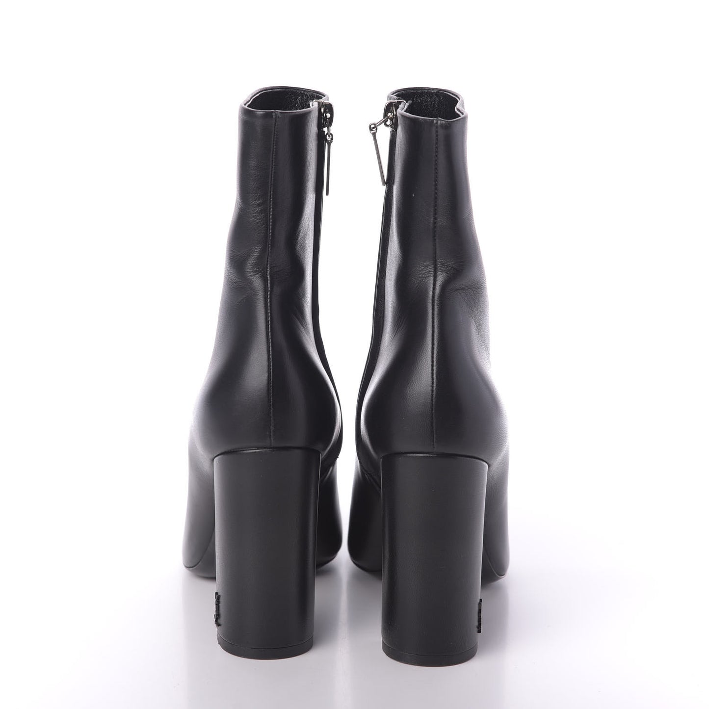 Nappa Vendome Loulou Ankle Zip Boot 40 Black