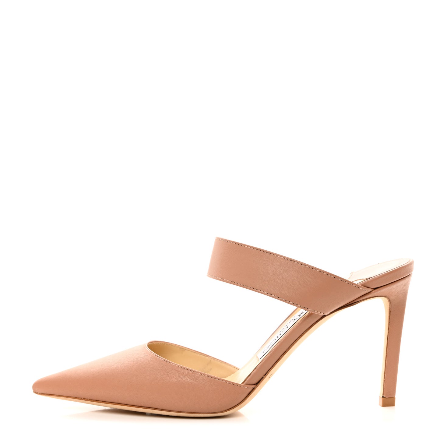 Calfskin Cheri Ankle Strap 85 Pumps 36 Powder Pink