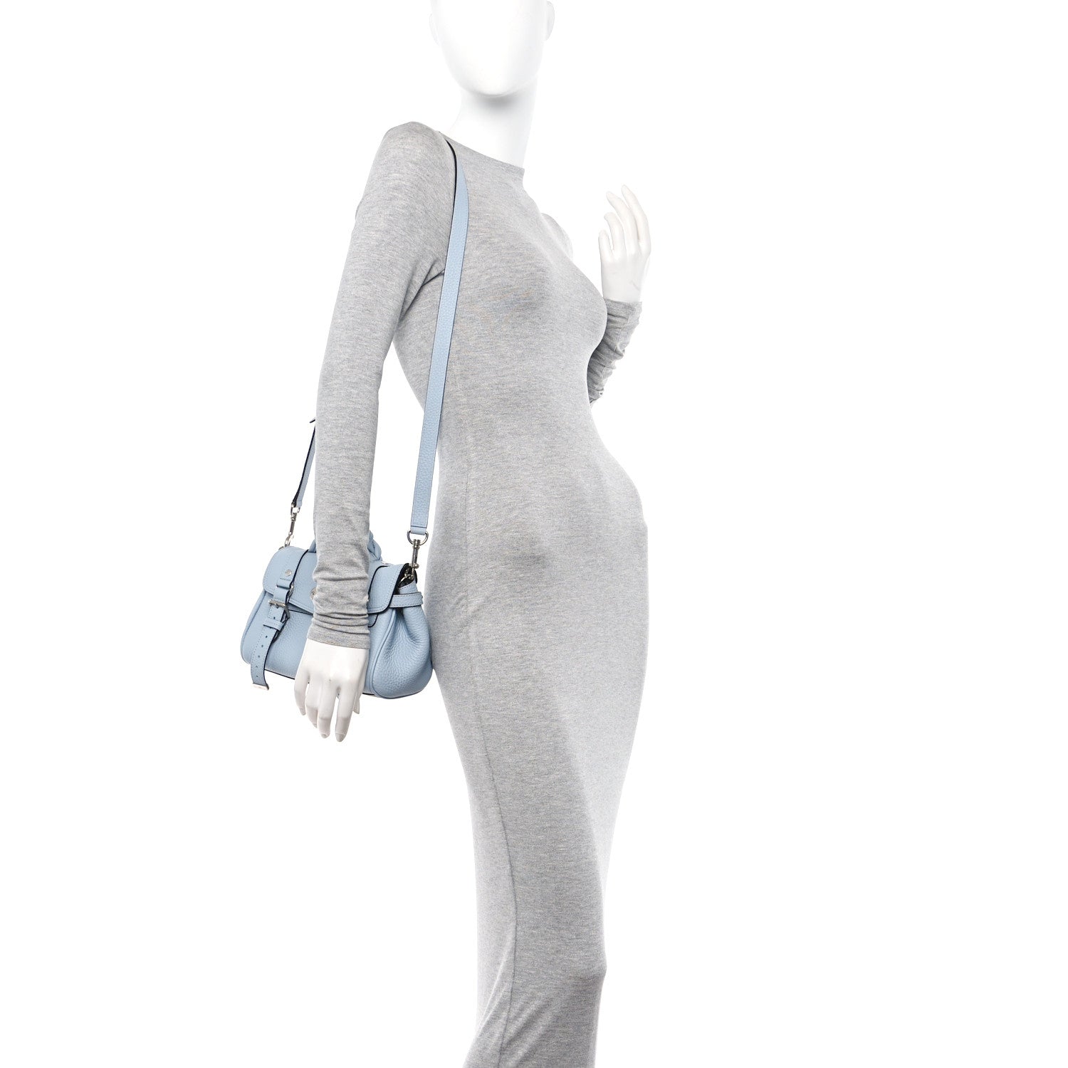 Mulberry Heavy Grain Mini Alexa Poplin Blue 2 of 9