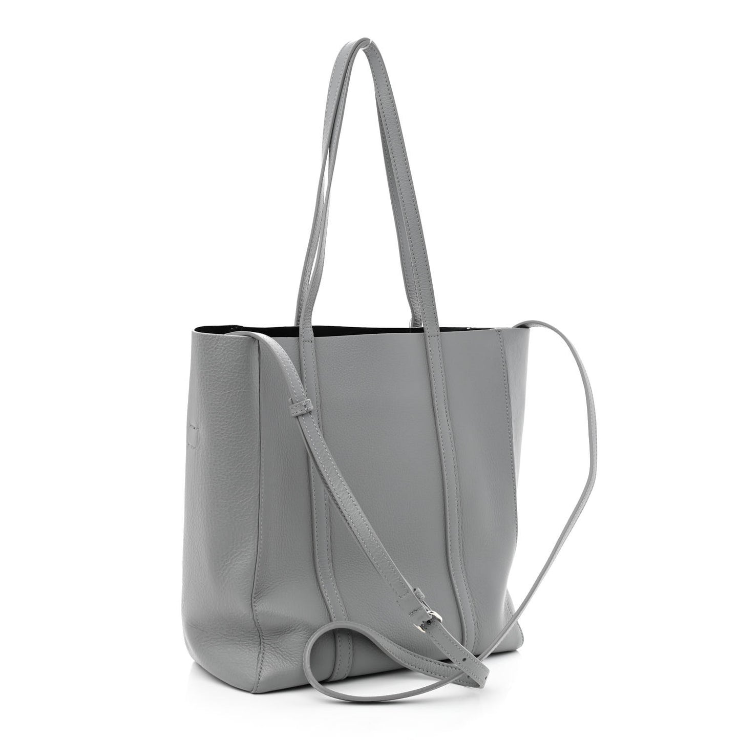 Calfskin XS Everyday Tote Balenciaga Grey Black