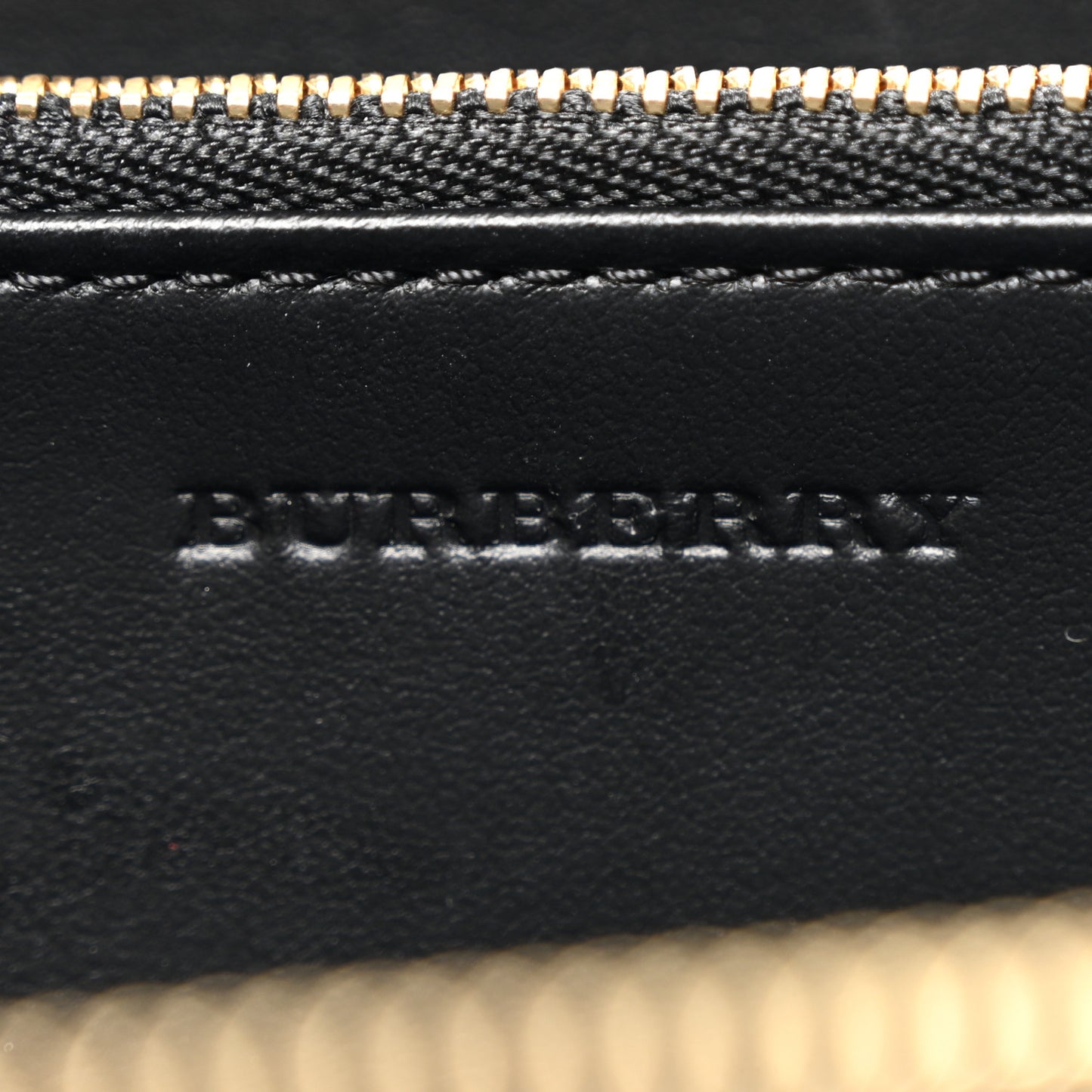 Haymarket Check Large Ziggy Zip Around Wallet Black