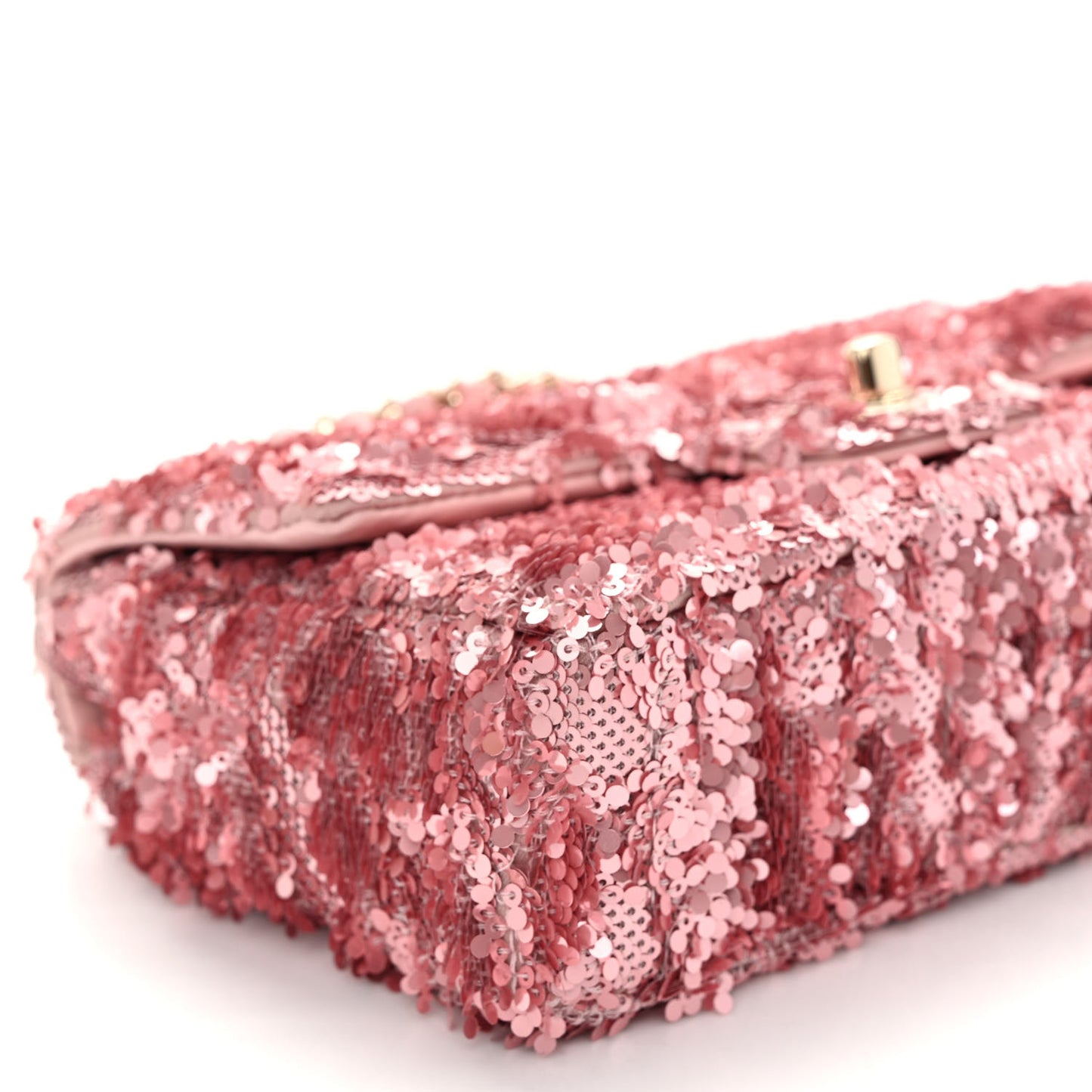 Sequin Mini Rectangular Flap Pink