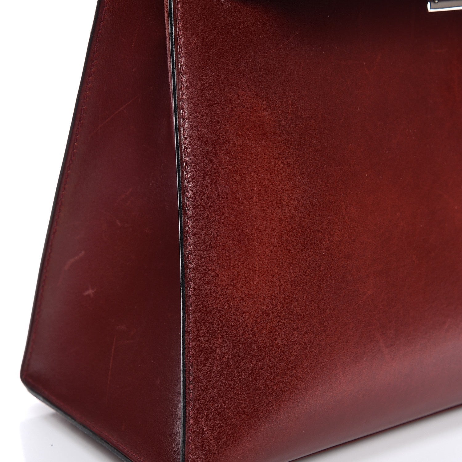 Hermes Box Kelly Sellier 28 Rouge H 31 of 39