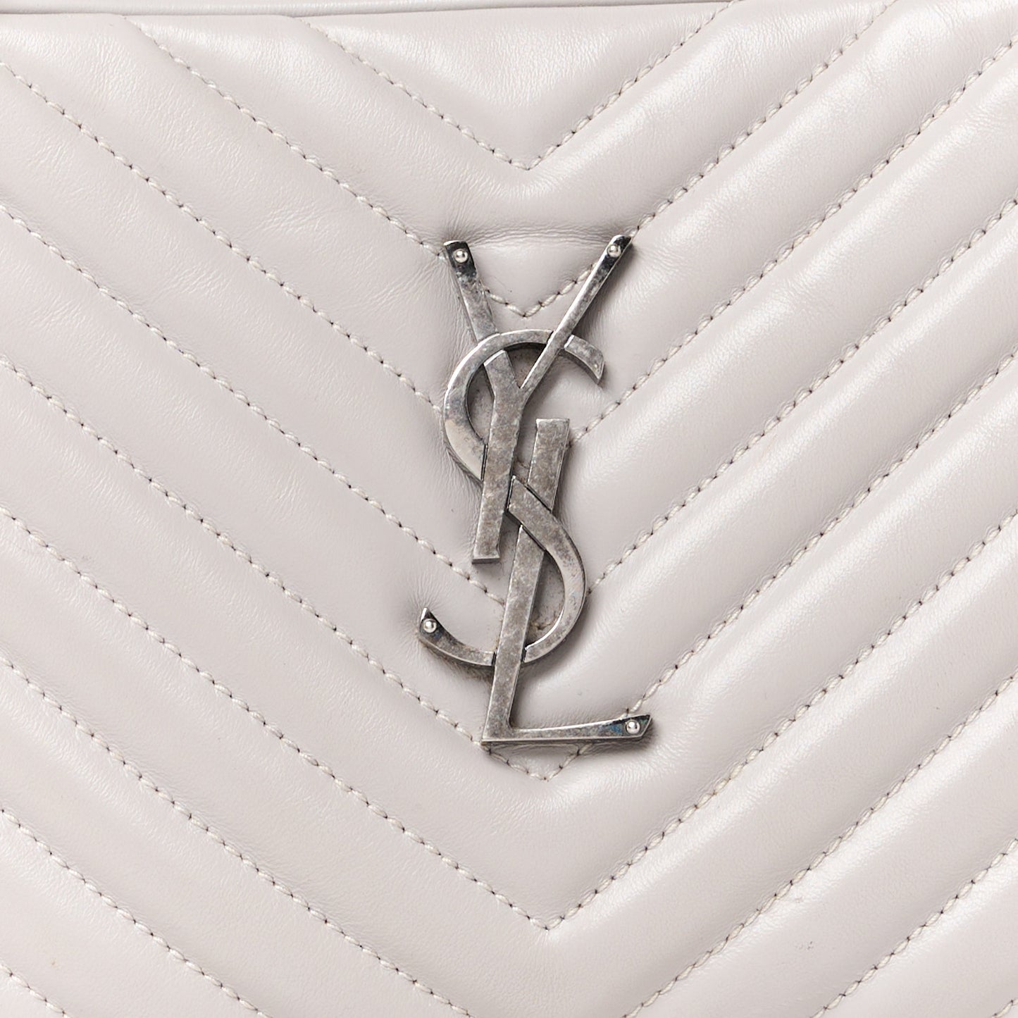 Calfskin Matelasse Monogram Lou Camera Bag Granite