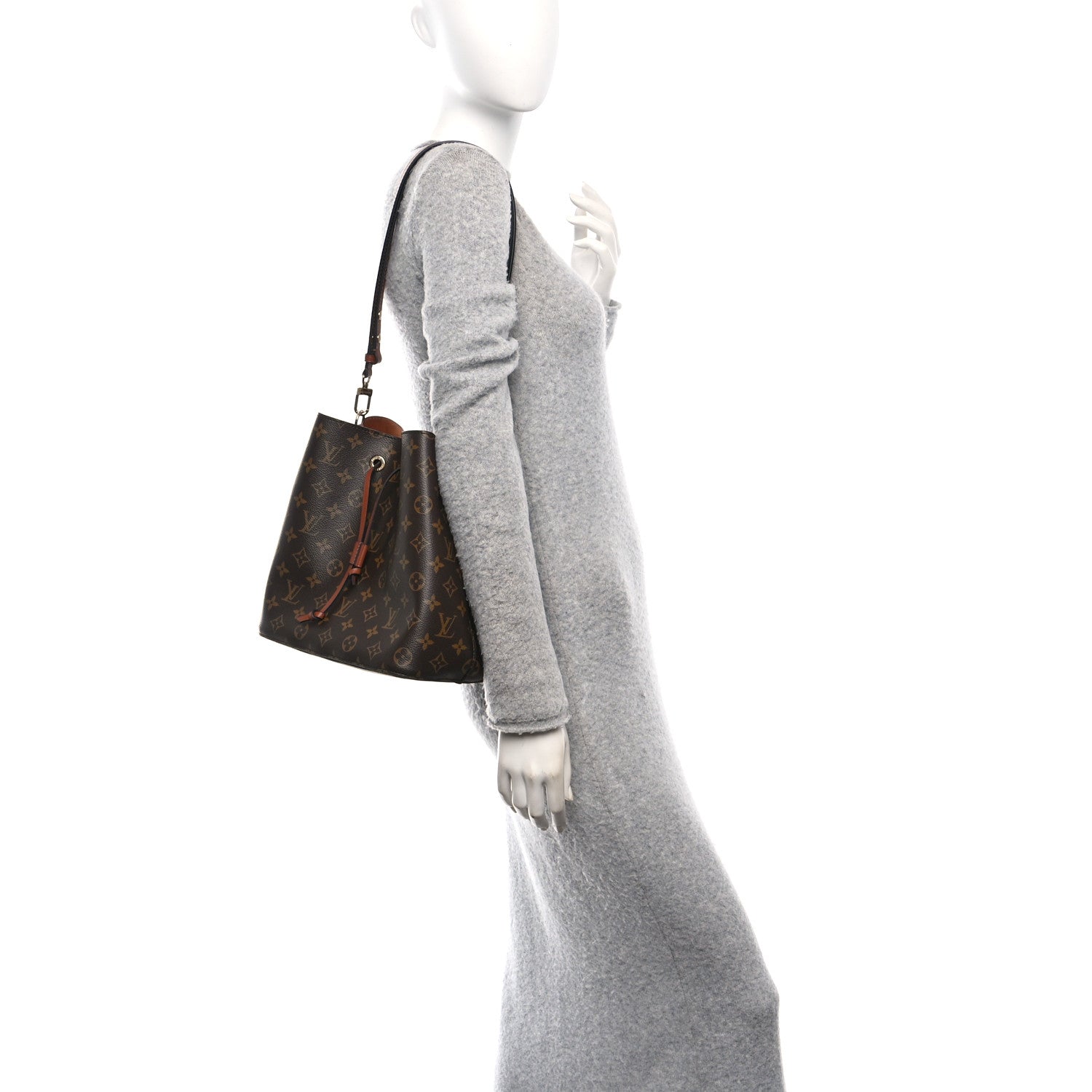 Louis Vuitton Monogram Neonoe MM Caramel 2 of 10