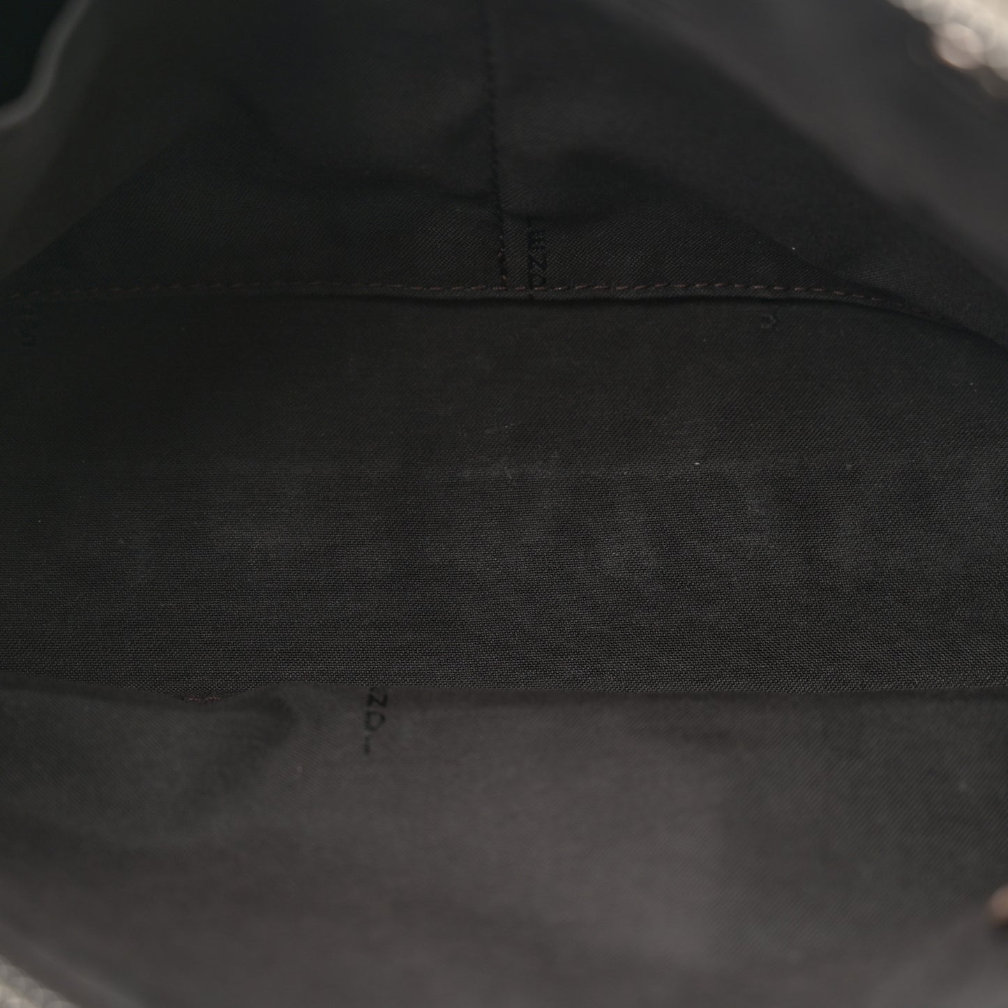 Vitello Dolce Bi-Color FF 1974 Embossed Medium By The Way Boston Bag Maya Black