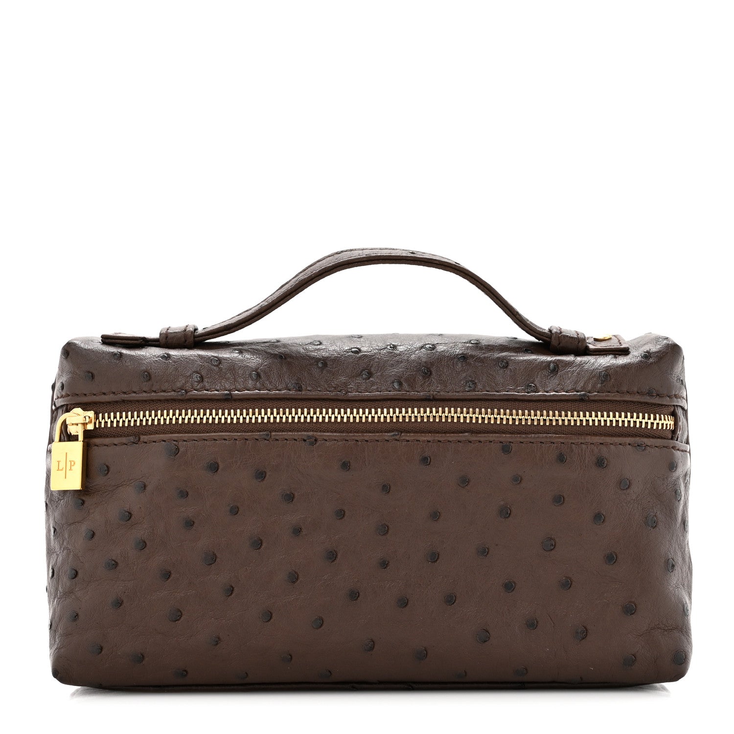 Loro Piana Ostrich L19 Extra Pocket Pouch 1515099 – FASHIONPHILE