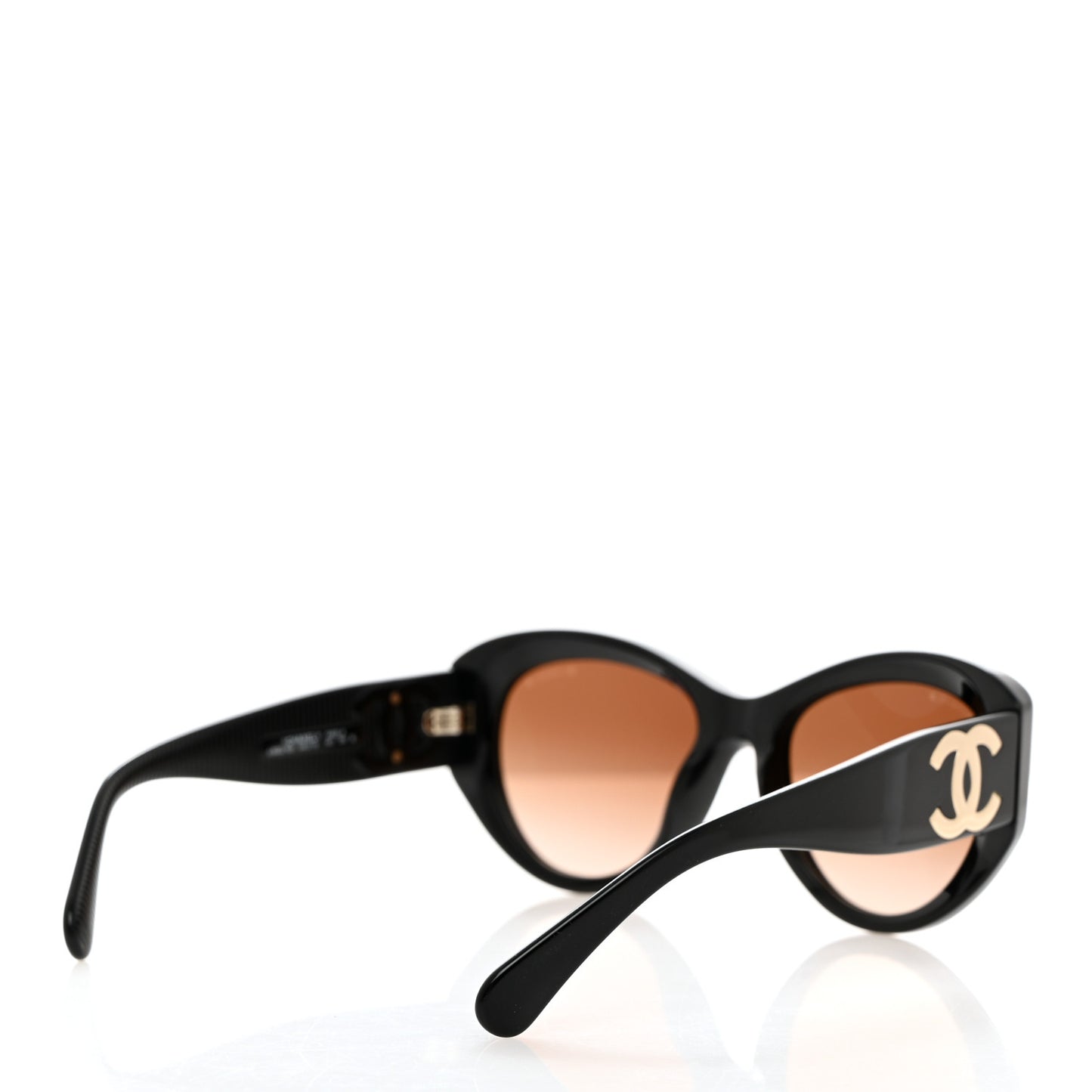 Acetate Butterfly Large CC Sunglasses 5492 Black