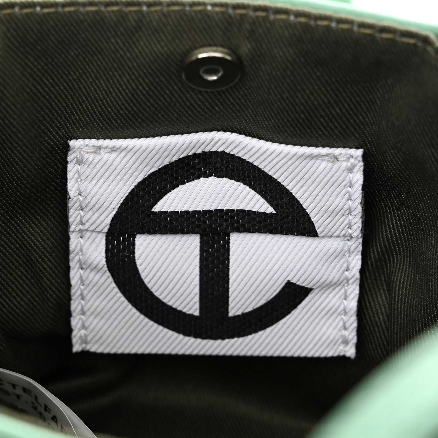 Telfar Vegan Leather Small Shopping Bag Sage 6 of 10