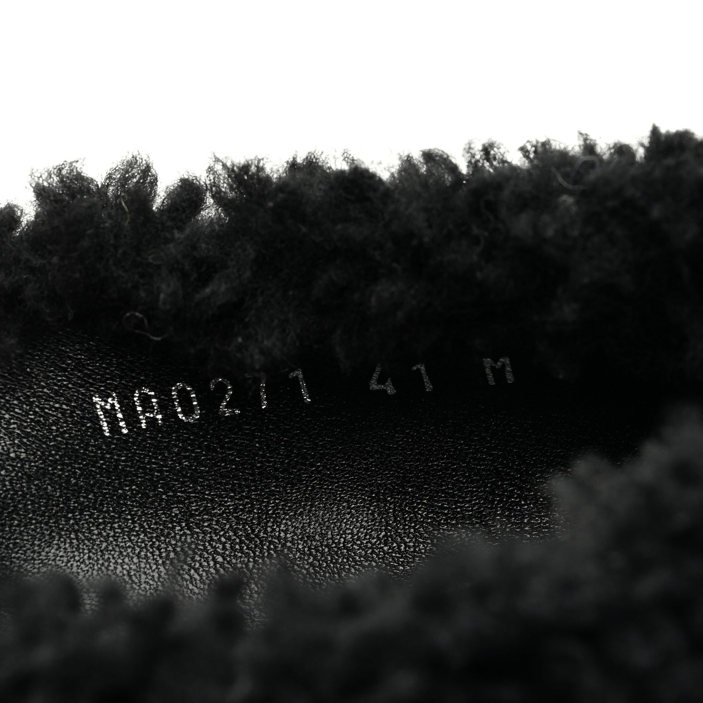 Shearling Popi Ballerina Flats 41 Black