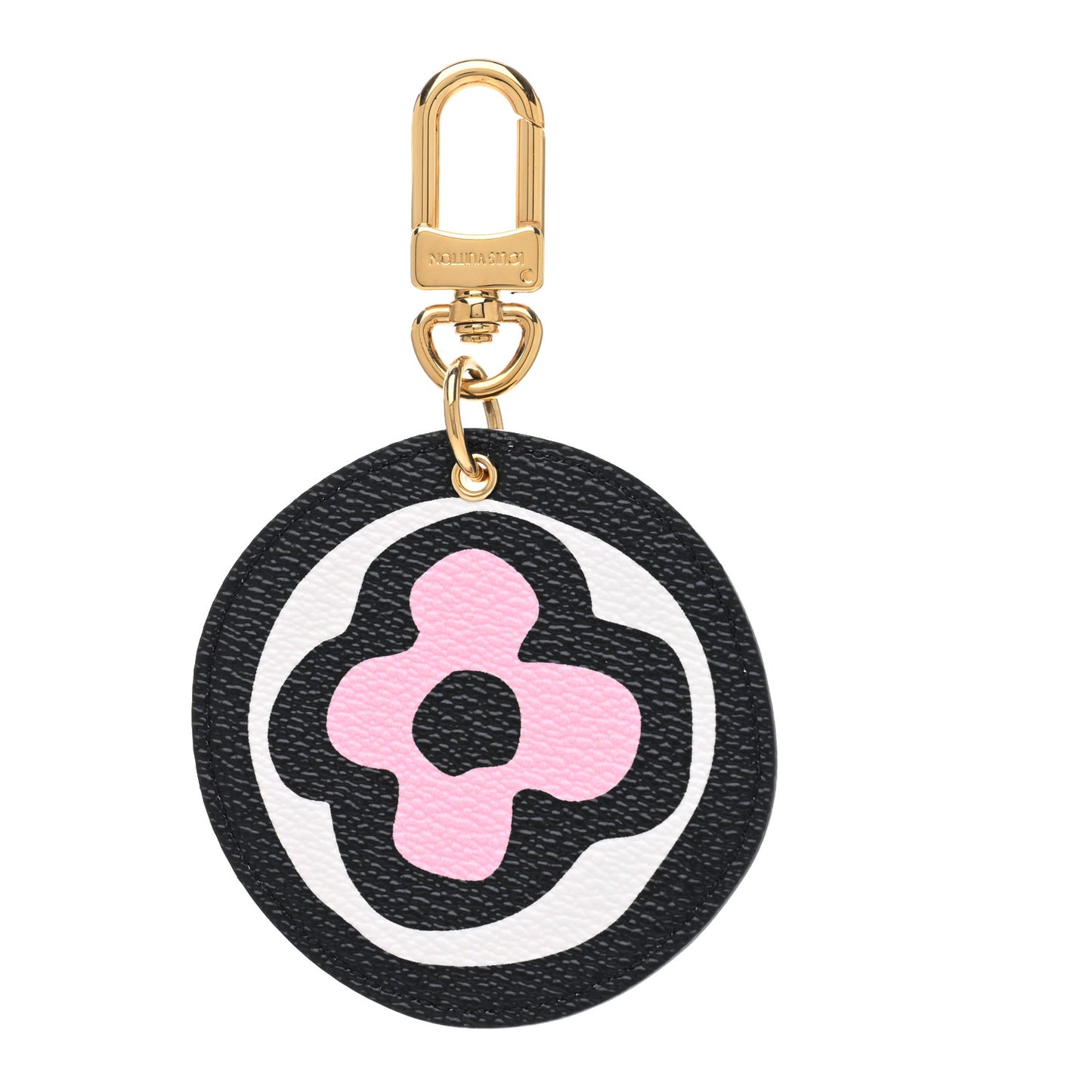 Monogram Wild At Heart Illustre Bag Charm Key Ring Black
