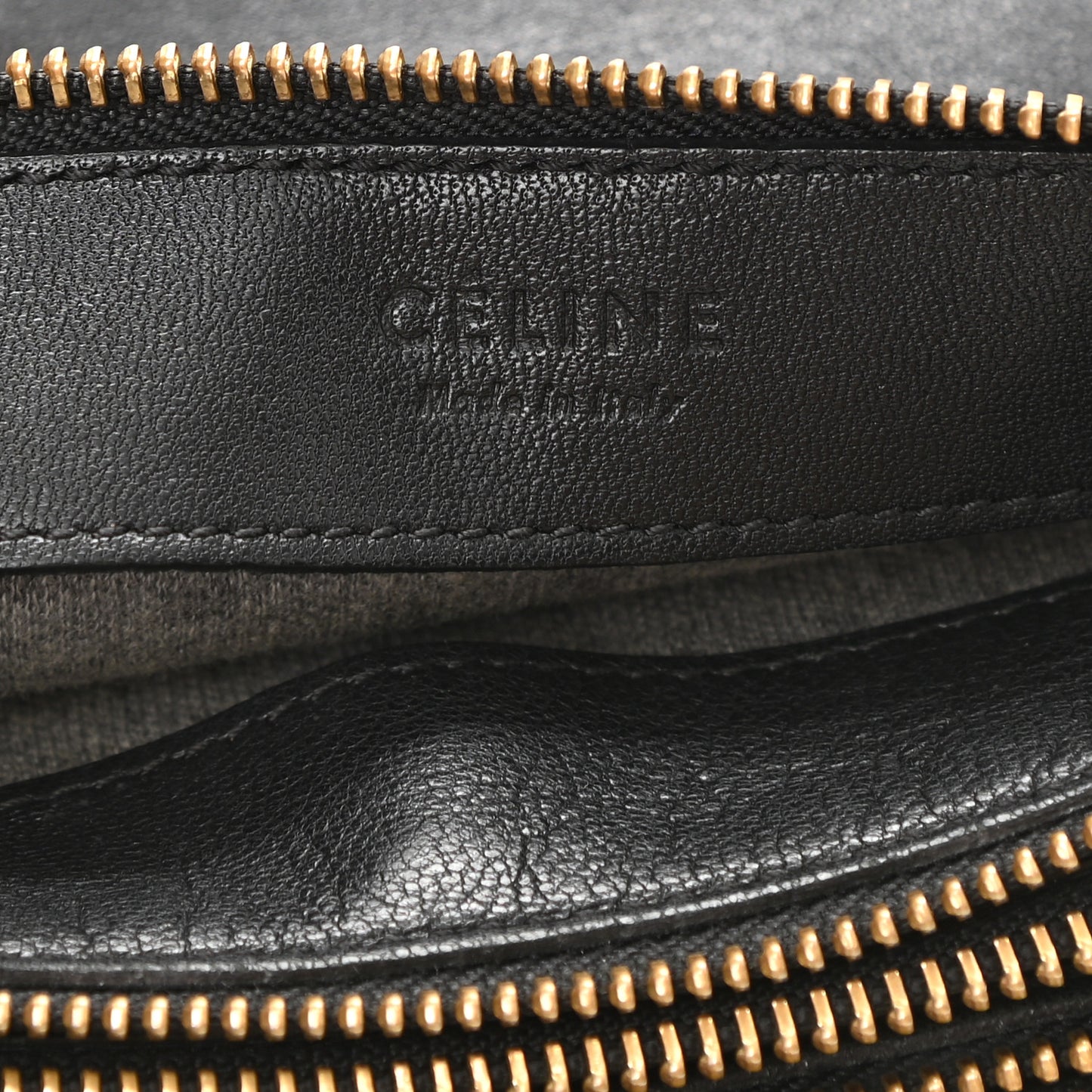 Lambskin Small Trio Crossbody Bag Black