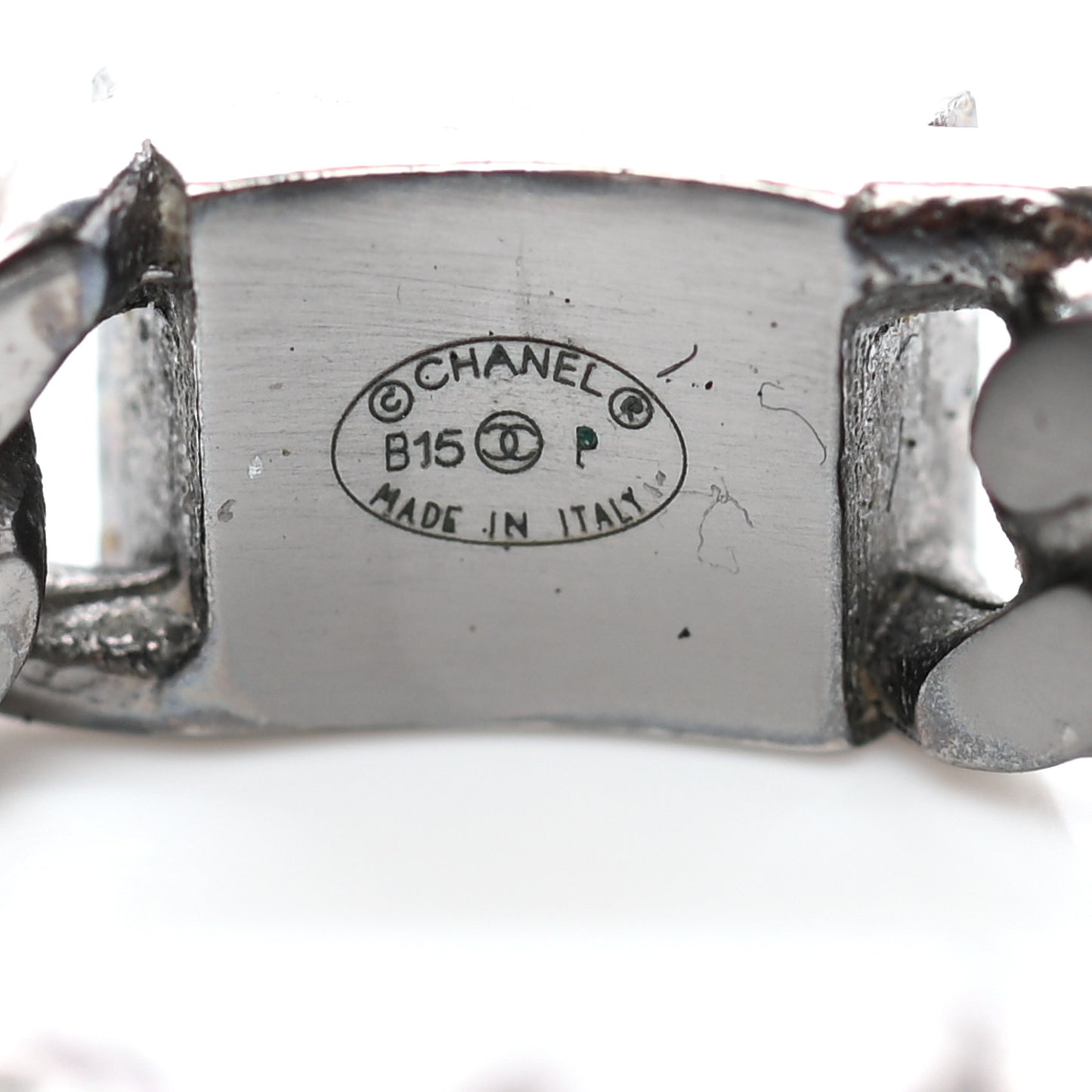 Chain CC Ring 53 6.25 Silver