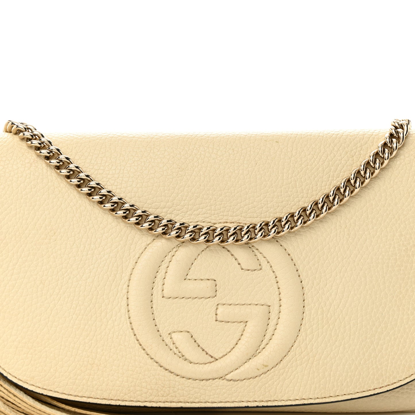 Cellarius Calfskin Medium Soho Flap Crossbody Ivoire