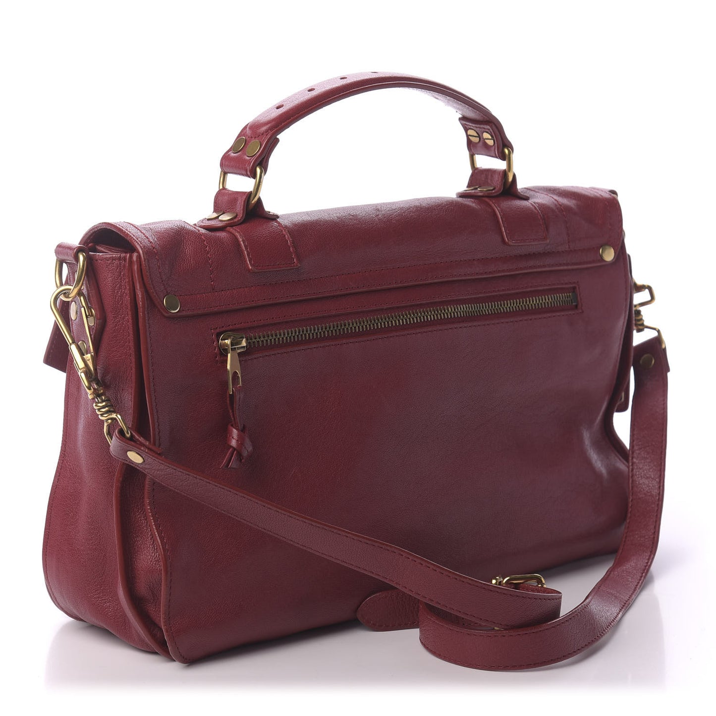 Lambskin Medium PS1 Satchel Chianti