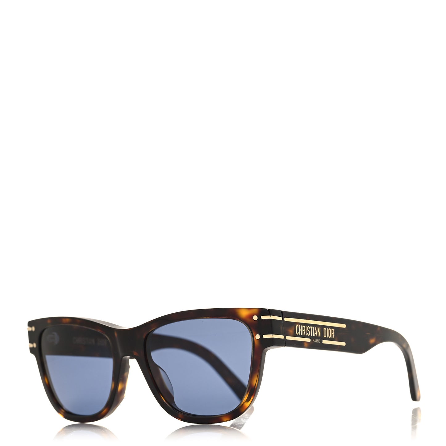 Diorsignature S6U Square Sunglasses Tortoise