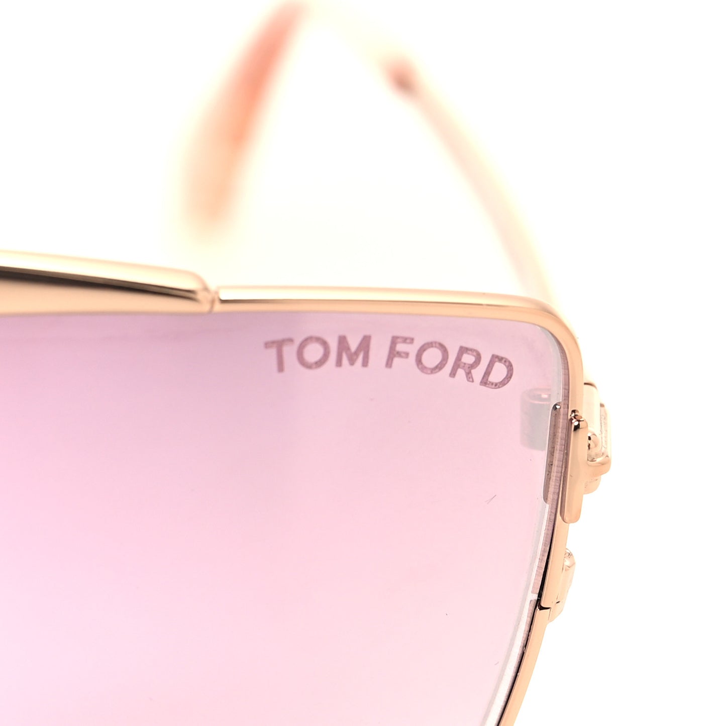 Jacquelyn 02 Aviator Sunglasses TF563 Rose Gold Rose Gold