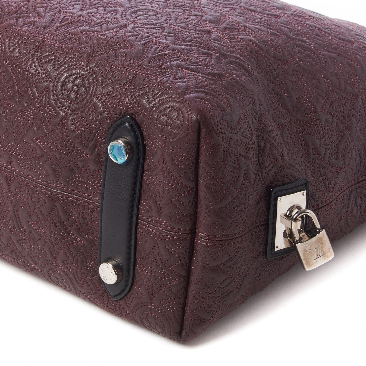 Monogram Lambskin Antheia Hobo PM Chocolat