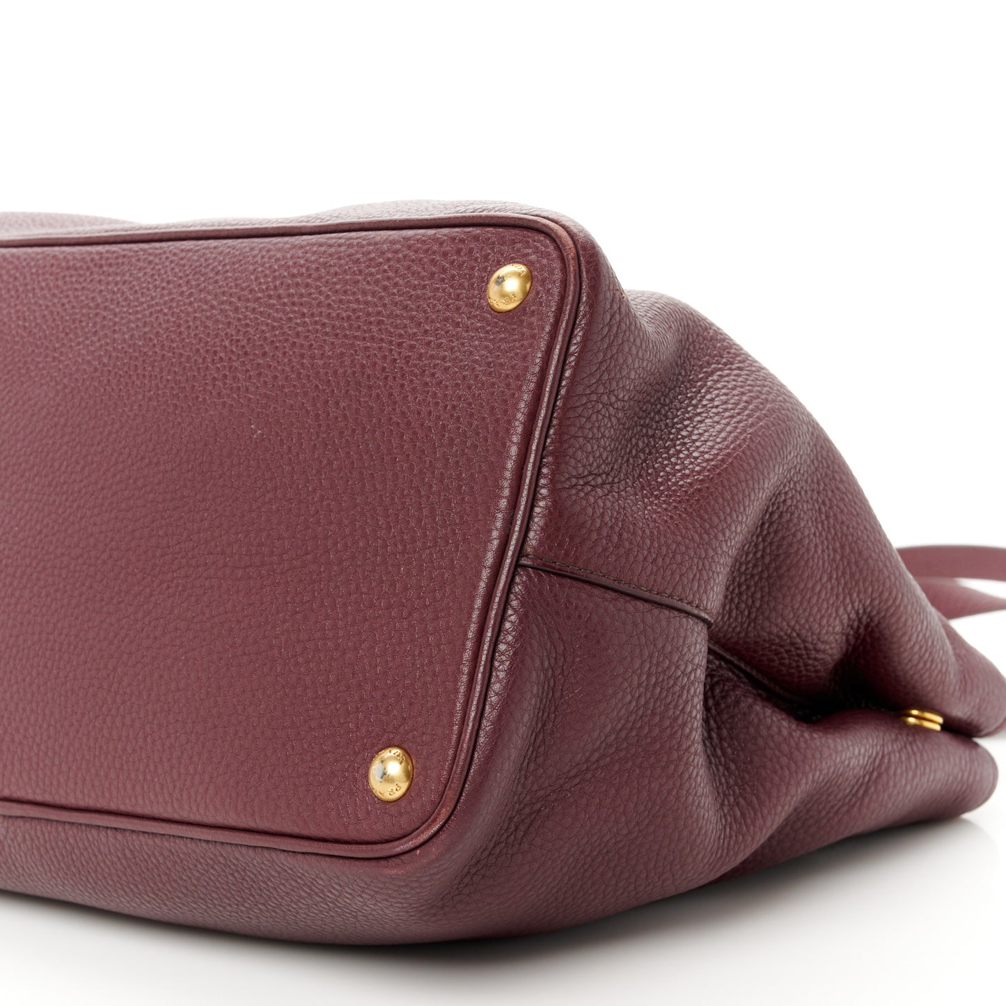 Vitello Daino Tote Granato